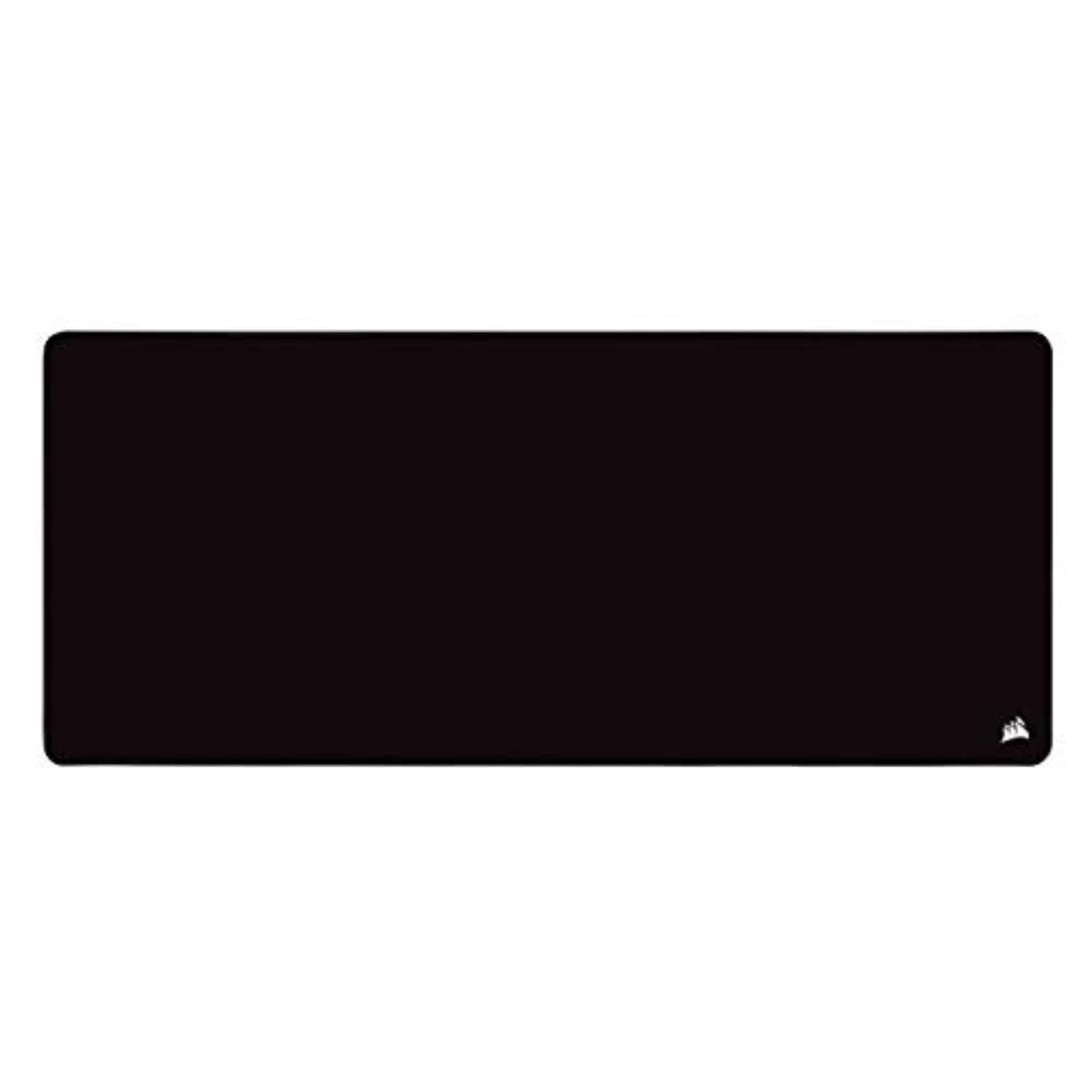 Corsair Corsair MM350 PRO Premium Spill-Proof Cloth Gaming Mouse Pad – Extended XL - Black Black 36.6L x 36.6W inches