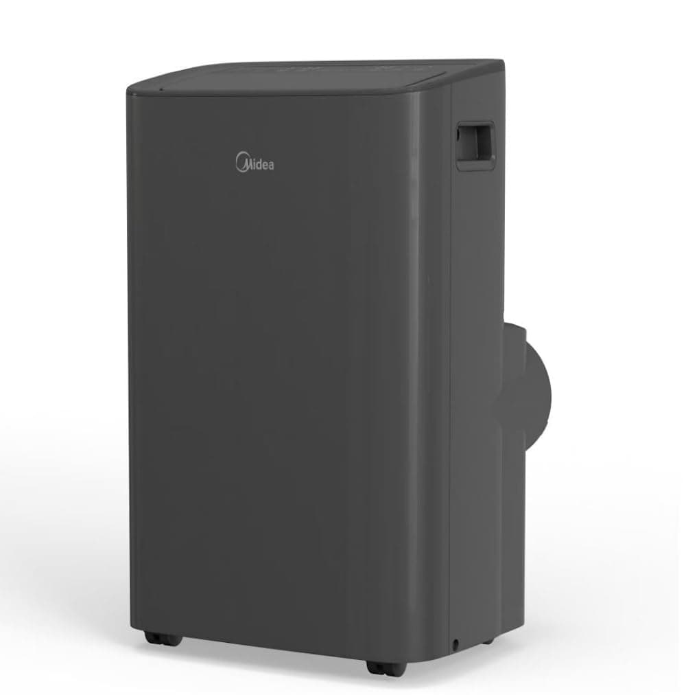 Midea 8,000 BTU Smart Portable Air Conditioner w/ Remote, 3-in-1 Comfort: Cools, Ventilates, & Dehumidifies, compatible w/ Alexa, Google Assistant MAP08S1XWGR-T (Renewed)