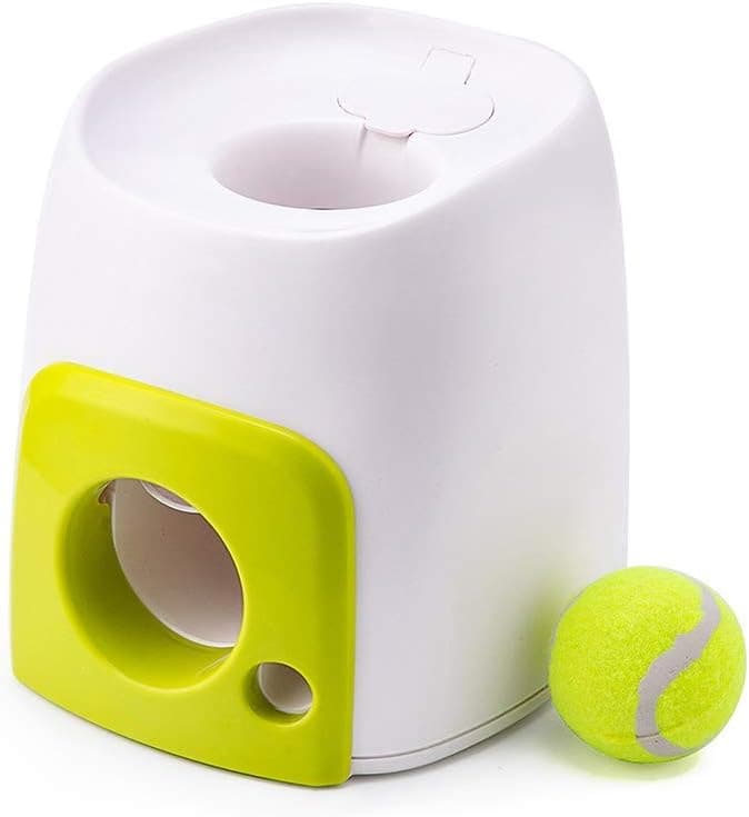 Interactive Dog Toy, Automatic Pet Treat Dispenser for Cats & Dogs - Smart Feeder with Ball Rolling Function, Training