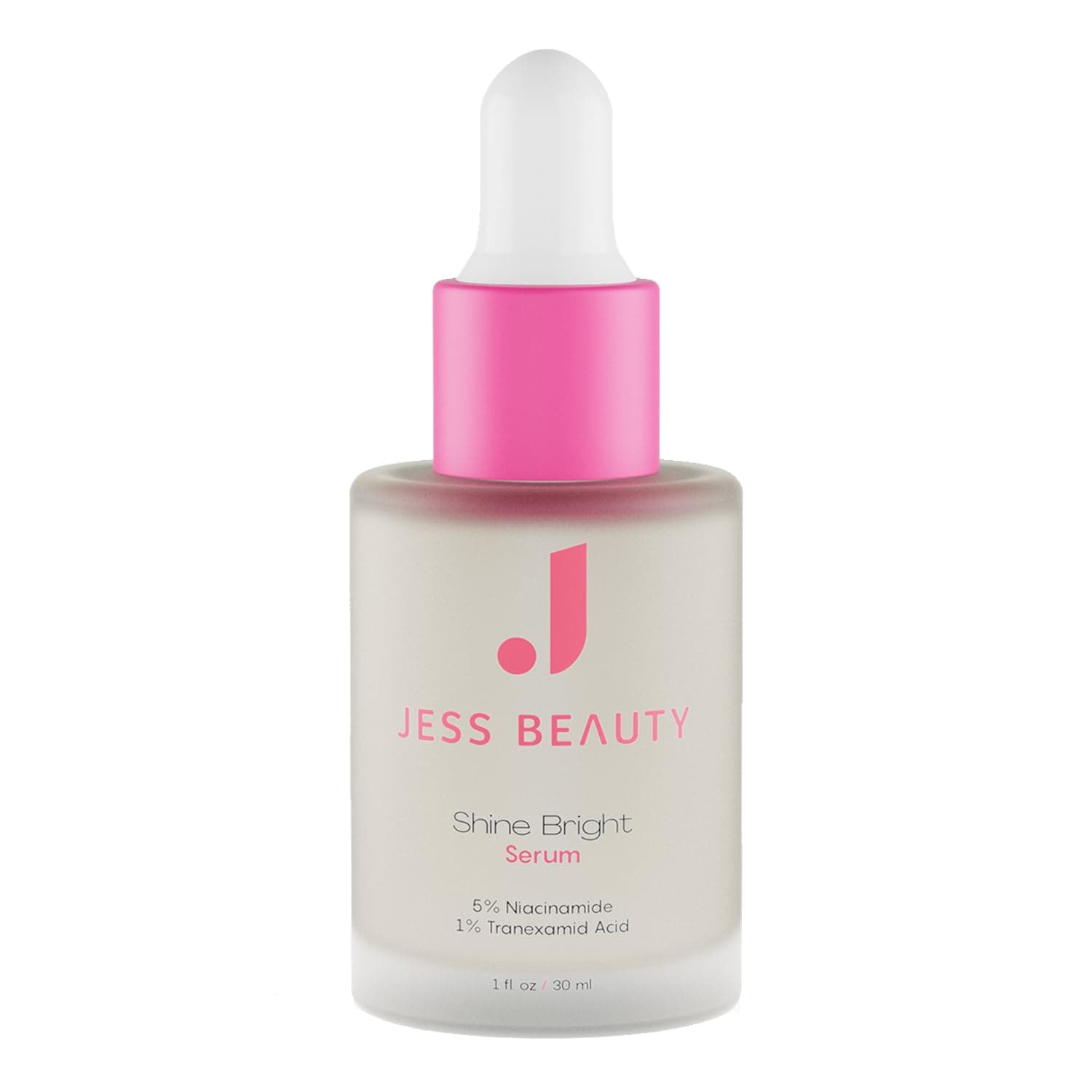 JESS BEAUTY | Skin Care Shine Bright Serum Niacinamide Face Moisturizer Minimizes Pores | Skincare Face Cream 1 fl. oz