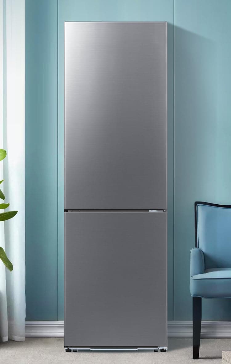 8.8 Cu.ft Fridge with Freezer,2 Door Compact Refrigerator with Adjustable Remove Shelves with Low Noise Adjustable Thermostat For Bedroom, Living Room, Dorm, Kitchen, Office