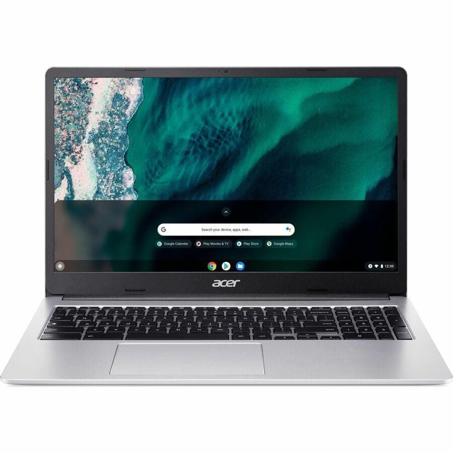 acer Chromebook 315 CB315-4H-P8FZ 15.6" Chromebook ComfyView | Intel Pentium Silver N6000 | 4GB RAM 128GB Flash Memory | ChromeOS | Pure Silver (Renewed)