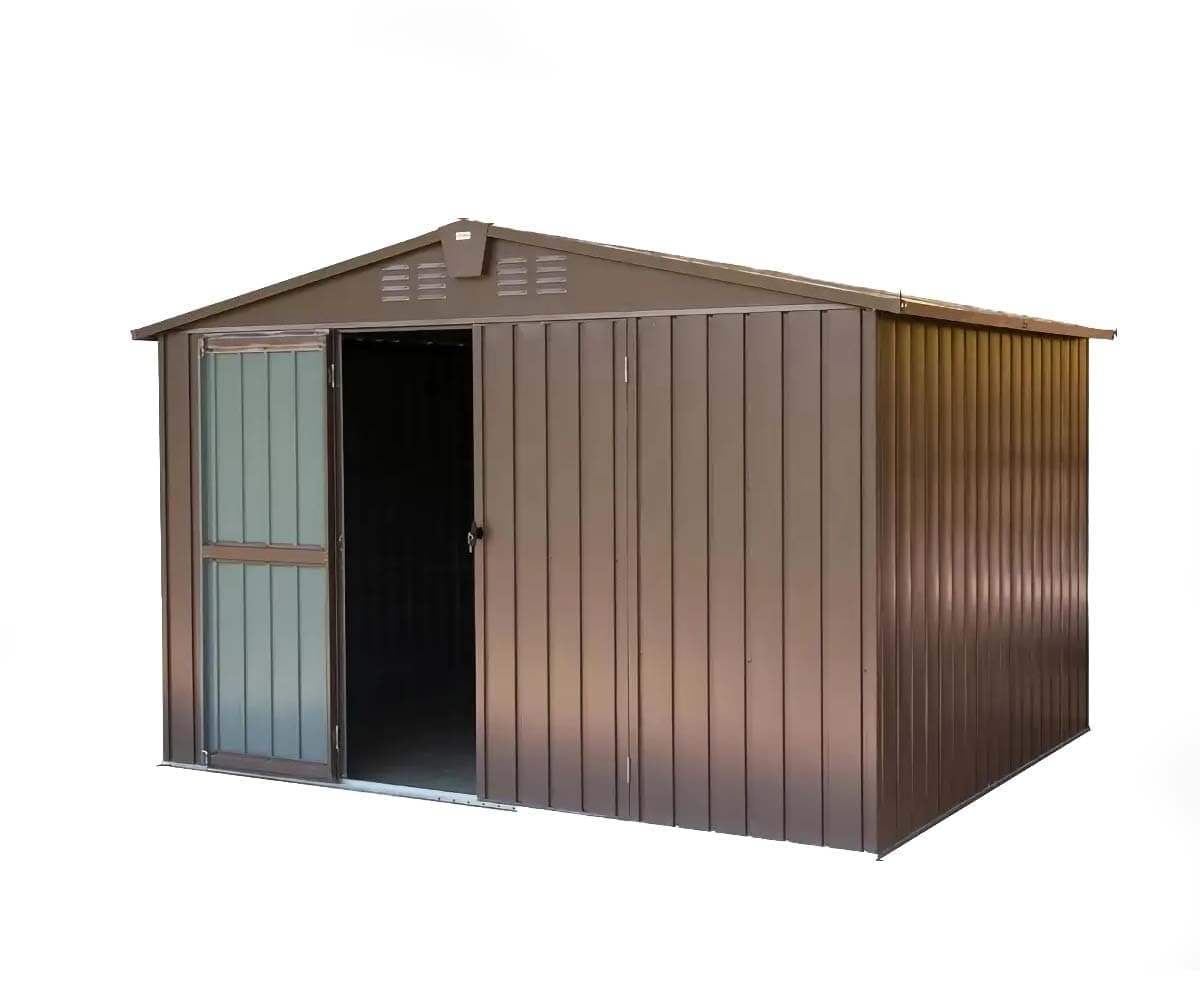 Multifunctional 10x8 Ft Metal Outdoor Storage Shed
