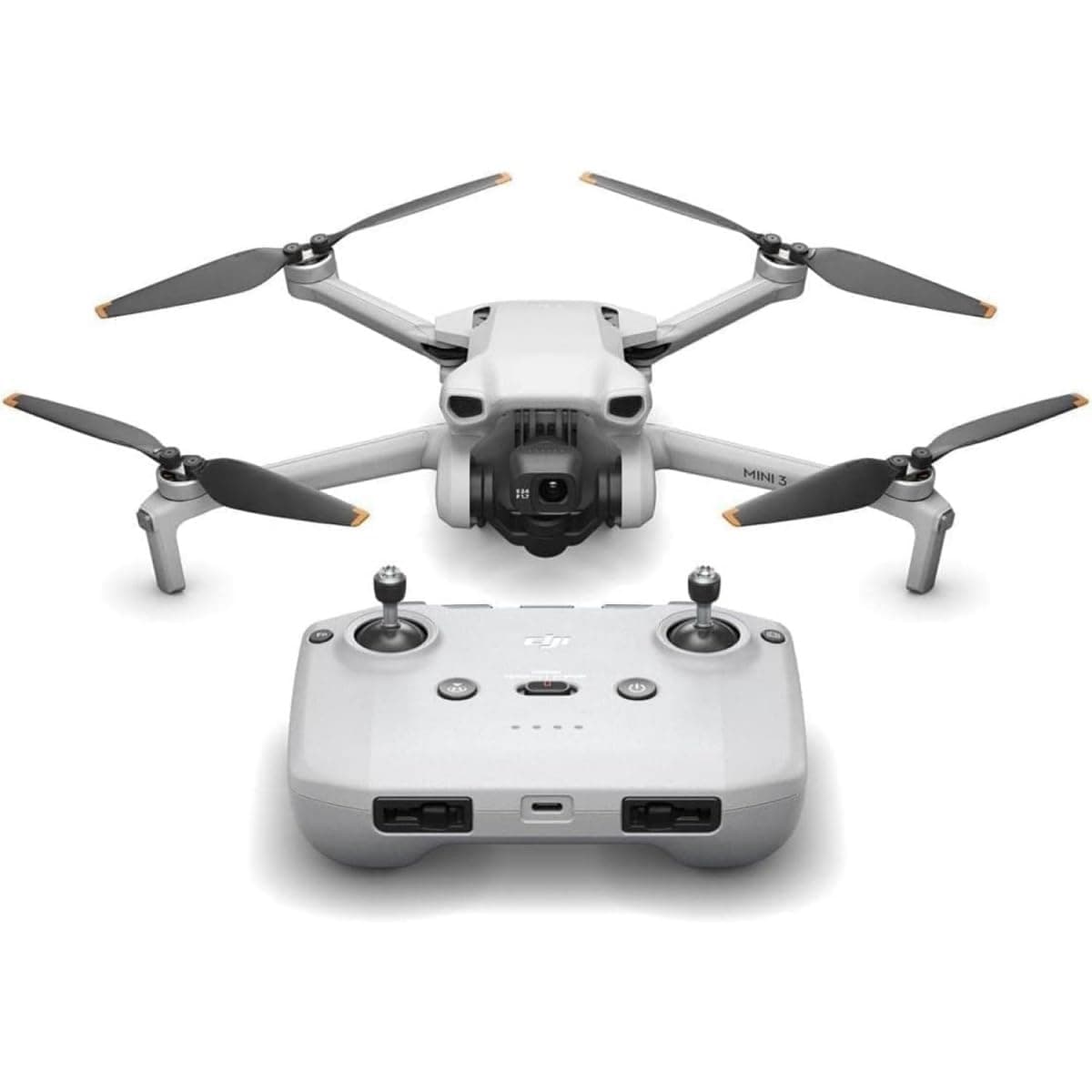 DJI Mini 3 Drone - Ultralight Foldable 4K HDR Video Camera Drone Under 249g, 38min Flight Time, Real Vertical Shooting, 3-Axis Gimbal, 10km HD Video Transmission, Wind Resistant, Auto Return, C0 Mini 3 (C0) Standard.