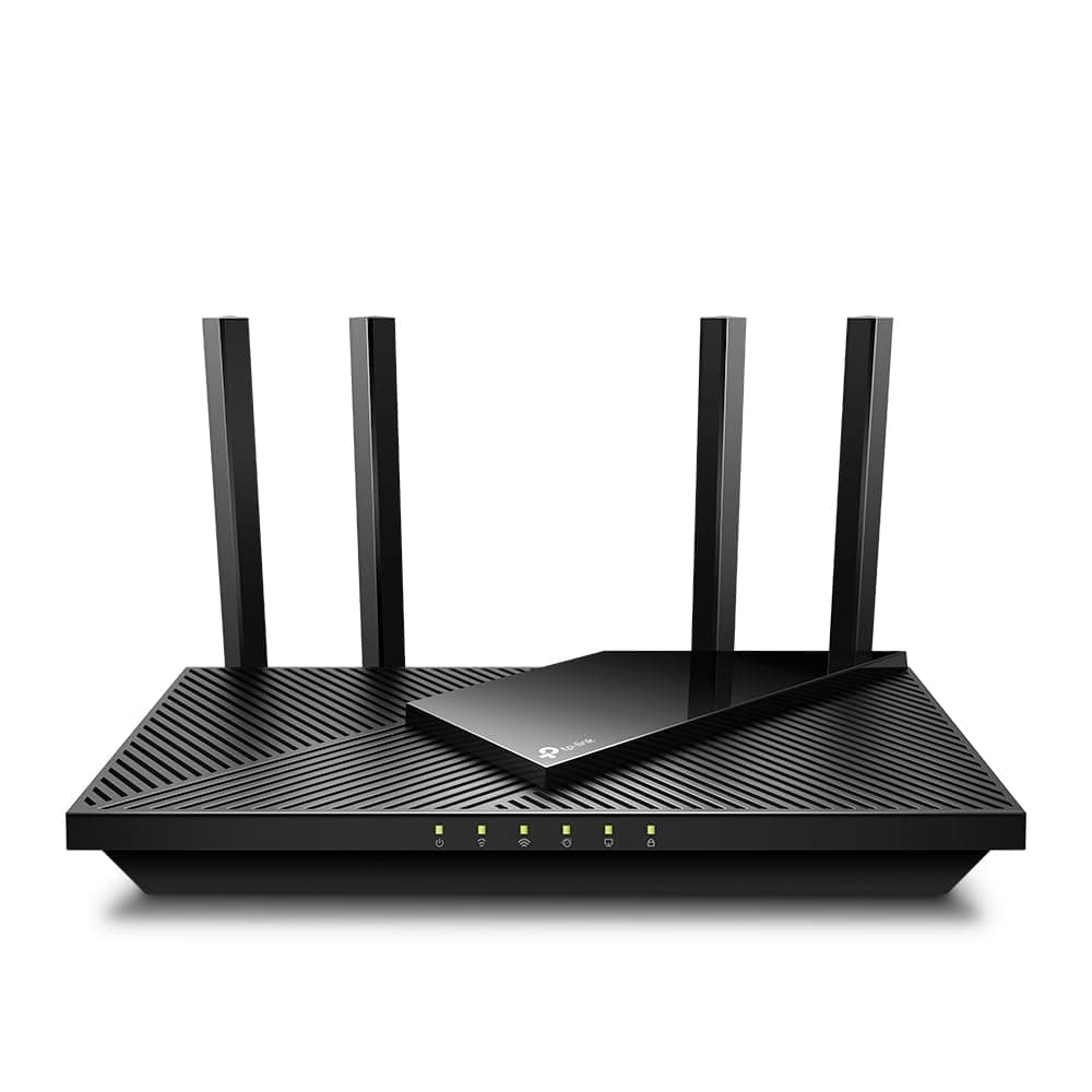 TP-Link AX1800 WiFi 6 Router V4 (Archer AX21) – Dual Band Wireless Internet, Gigabit, Easy Mesh, Works with Alexa - A Certified for Humans Device, Free Expert Support WiFi 6, Dual-Band AX1800