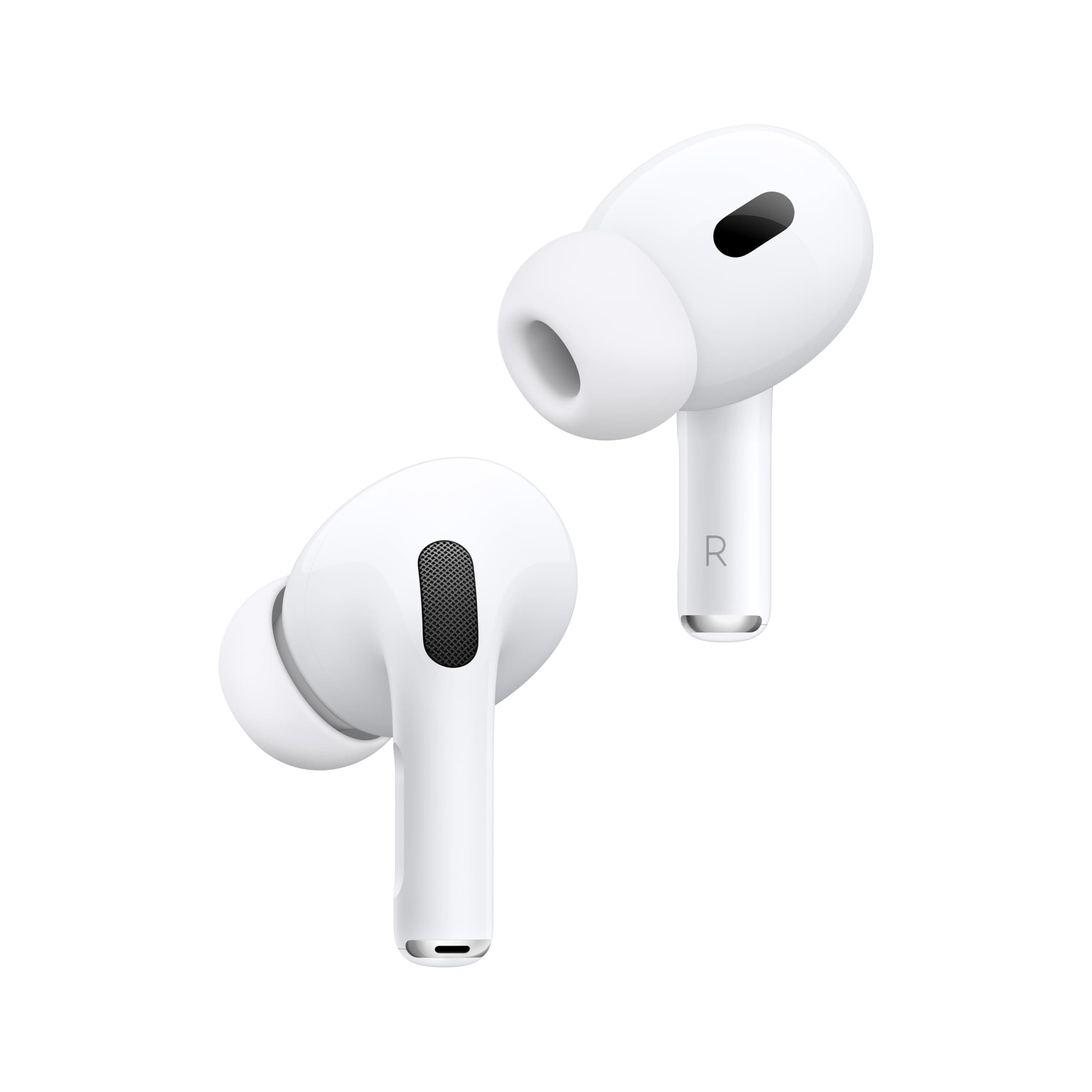 Apple AirPods Pro (2nd Generation) Wireless Ear Buds with USB-C Charging, Up to 2X More Active Noise Cancelling Bluetooth Headphones, Transparency Mode, Adaptive Audio, Personalized Spatial Audio Pro Gen 2