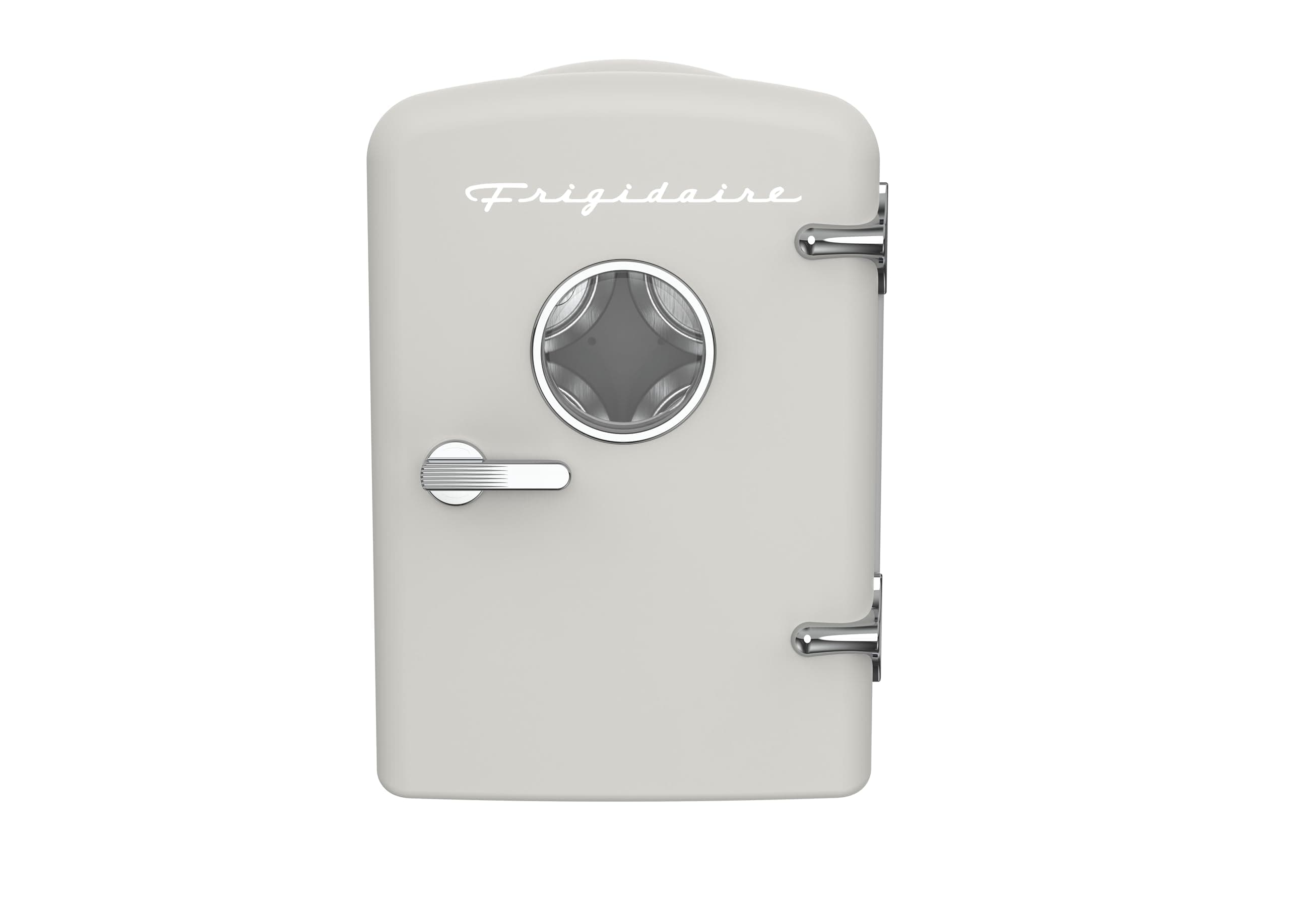 Frigidaire Retro Mini Personal Fridge Cooler, Holds Up to 6 Cans (1 Gal), Portable & Compact, AC Plug & 12V Car Charger, Eco friendly and Freon Free (Moonlight)