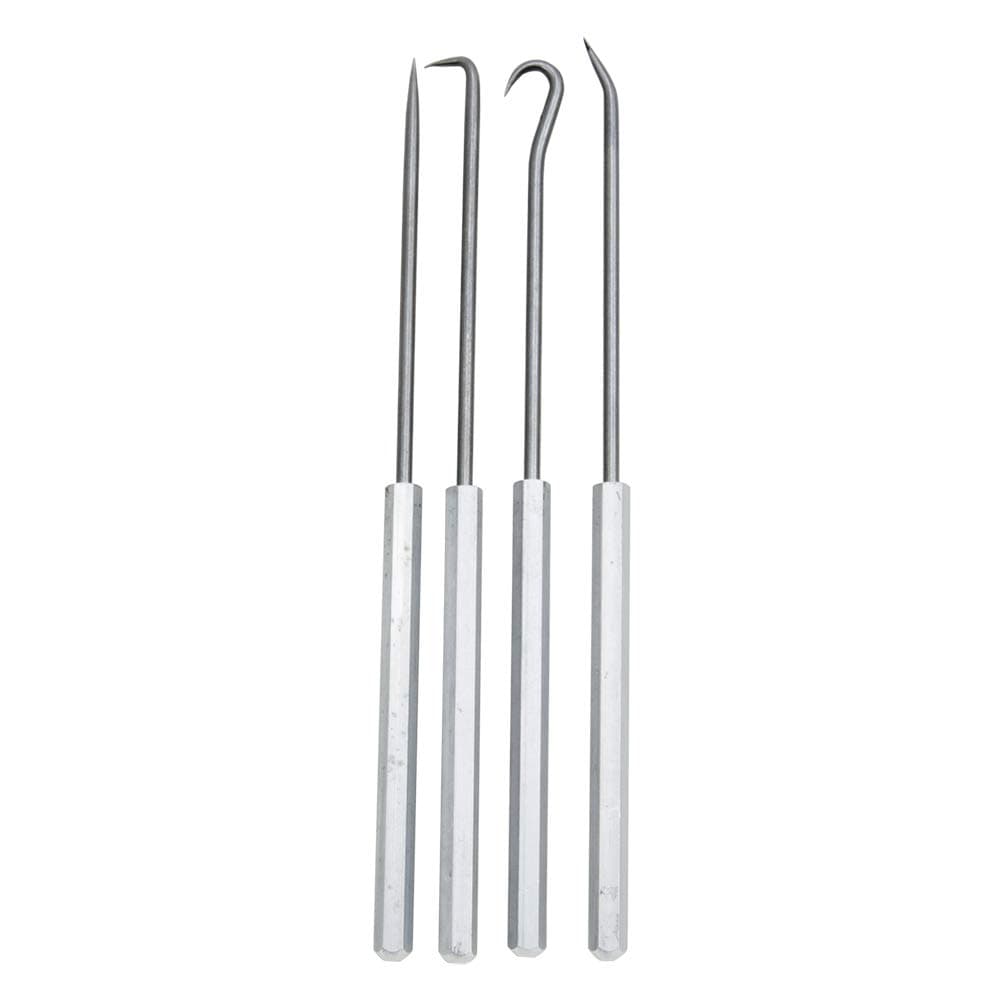 Ullman - PH-4 PH 4 Hook and Pick Set - High Carbon Polished Steel Hand Tools with Aluminum Handles. Workshop Tools High Carbon Polished Steel Hook and Pick Set