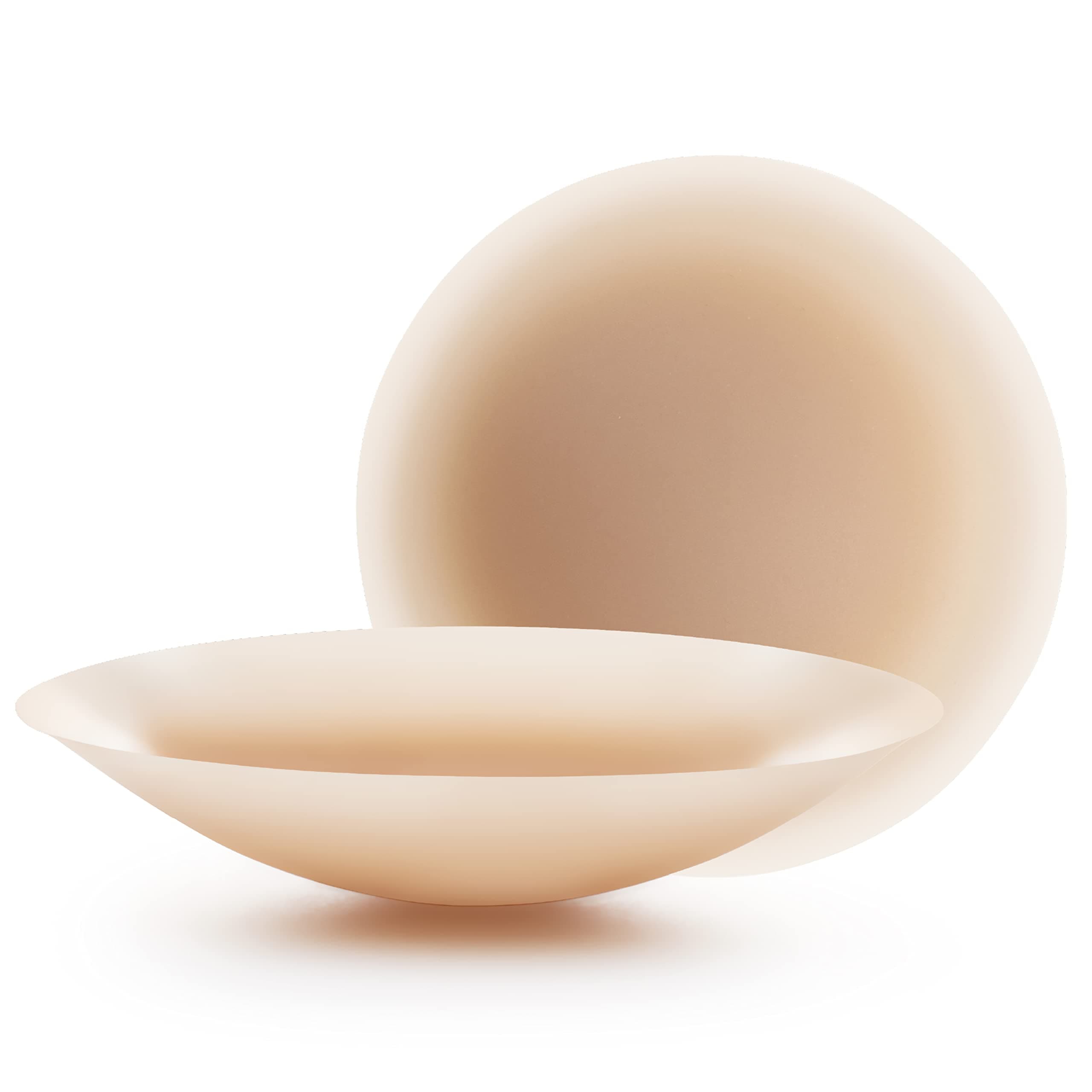 Nippies Extra Nipple Covers for Women – Thicker Adhesive Silicone Bra Pasties for Strapless Dress Caramel