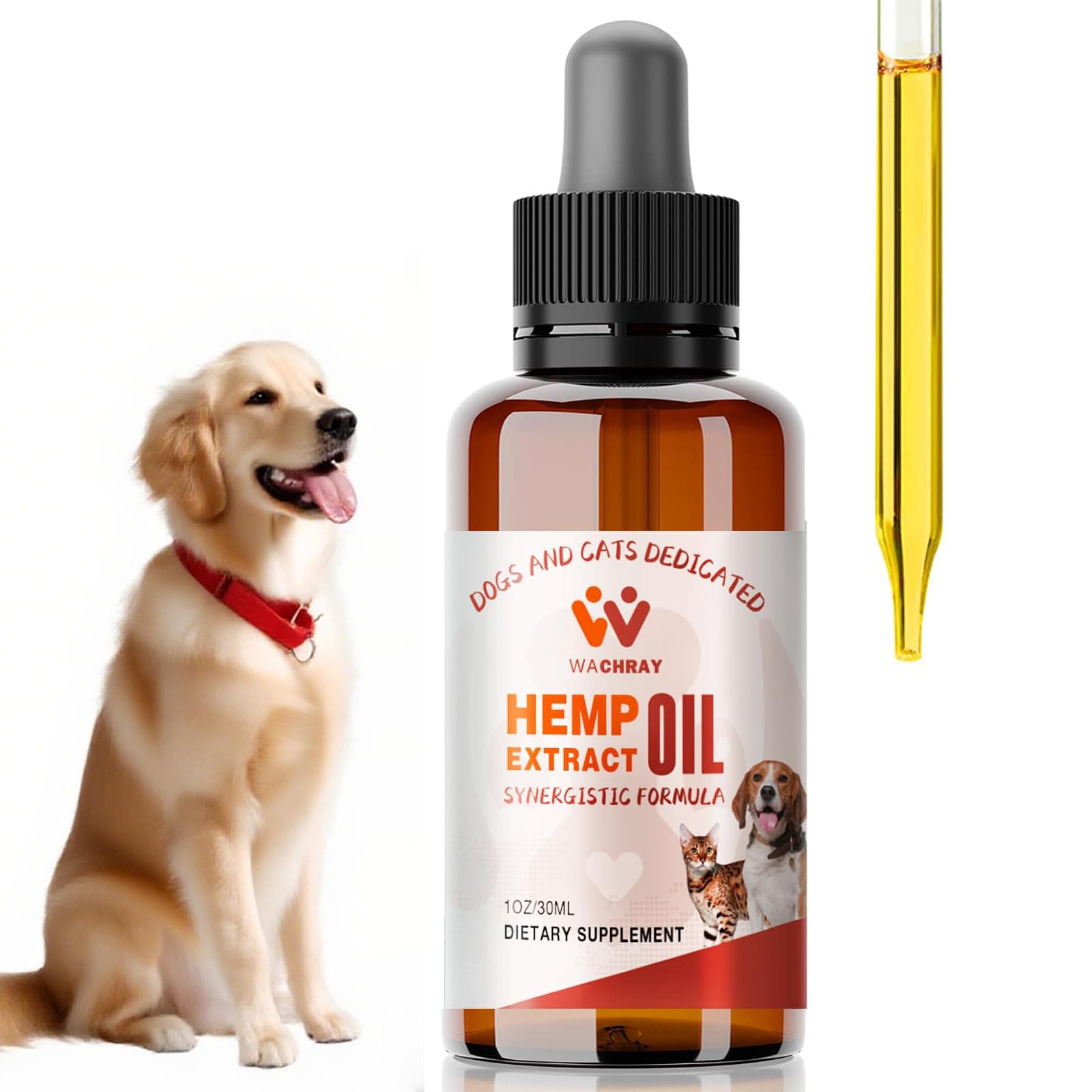 Неmp Oil for Dogs & Cats 1 Pack, Calming Drops Dog Relaxants, Helps Pets with Anxiеty Strеss Slеep & Hip Joints Health & Αrthritis Sеizures Rеlief & Organic Pet Неmp Oil Drops