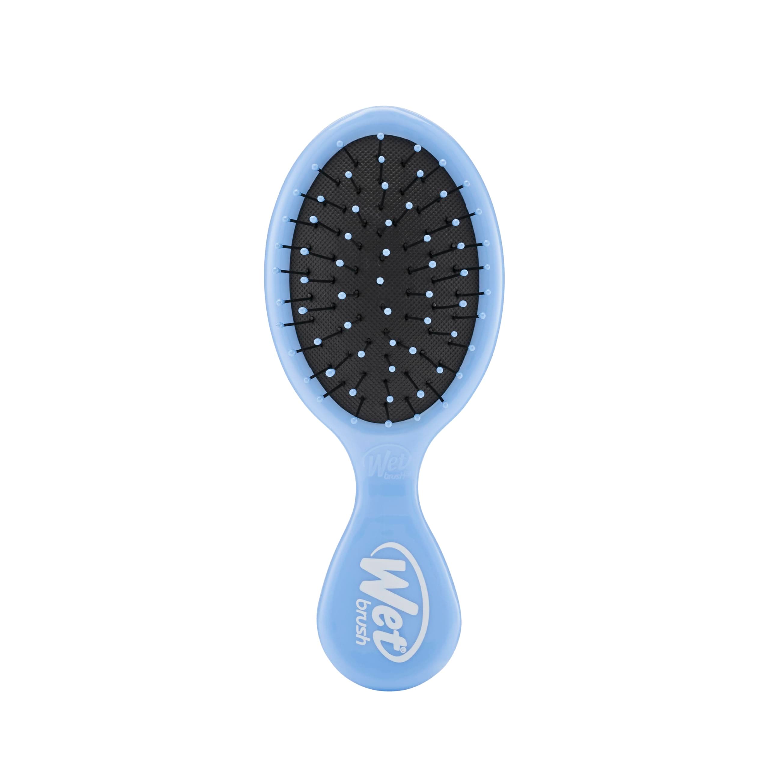 Wet Brush Squirt Detangling Brush, Sky, Mini Detangler, No Tangle Ultra-Soft IntelliFlex Bristles, Wet & Dry Styling Hairbrush for Women & Men, All Hair Types Sky 1 Count (Pack of 1)