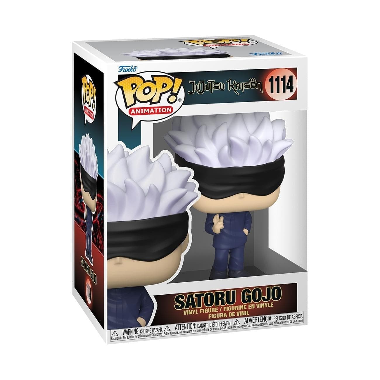 Funko Pop Animation: Jujutsu Kaisen - Satoru Gojo - Collectable Vinyl Figure - Gift Idea - Official Merchandise - Toys for Kids & Adults - Anime Fans - Model Figure for Collectors and Display Combat