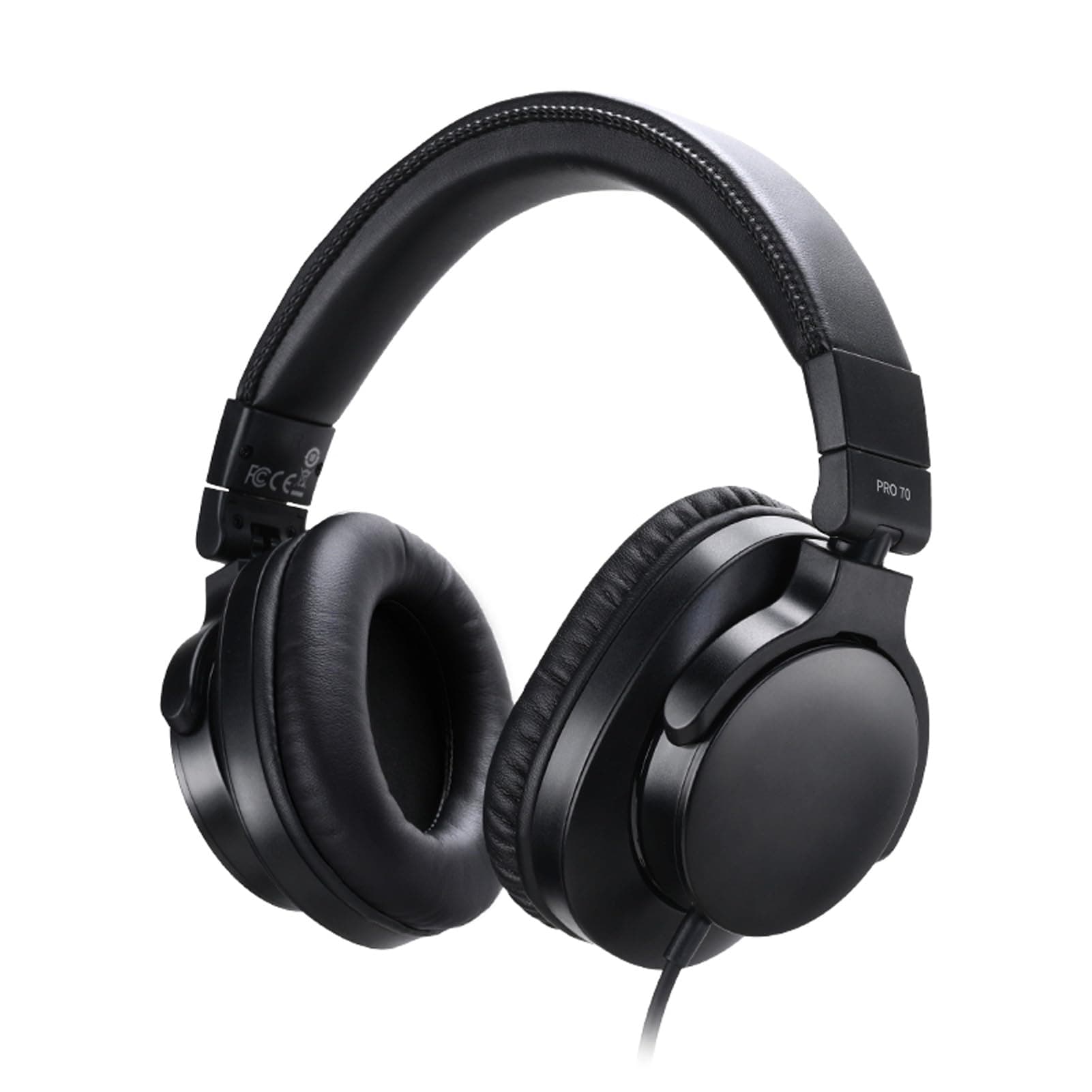 Asixxsix DJ Headphones, Enhanced Isolation Wired Over Ear Headphones Balanced Frequency Response Over Ear Open Back Stereo Headphones for Monitor Guitar Keyboard