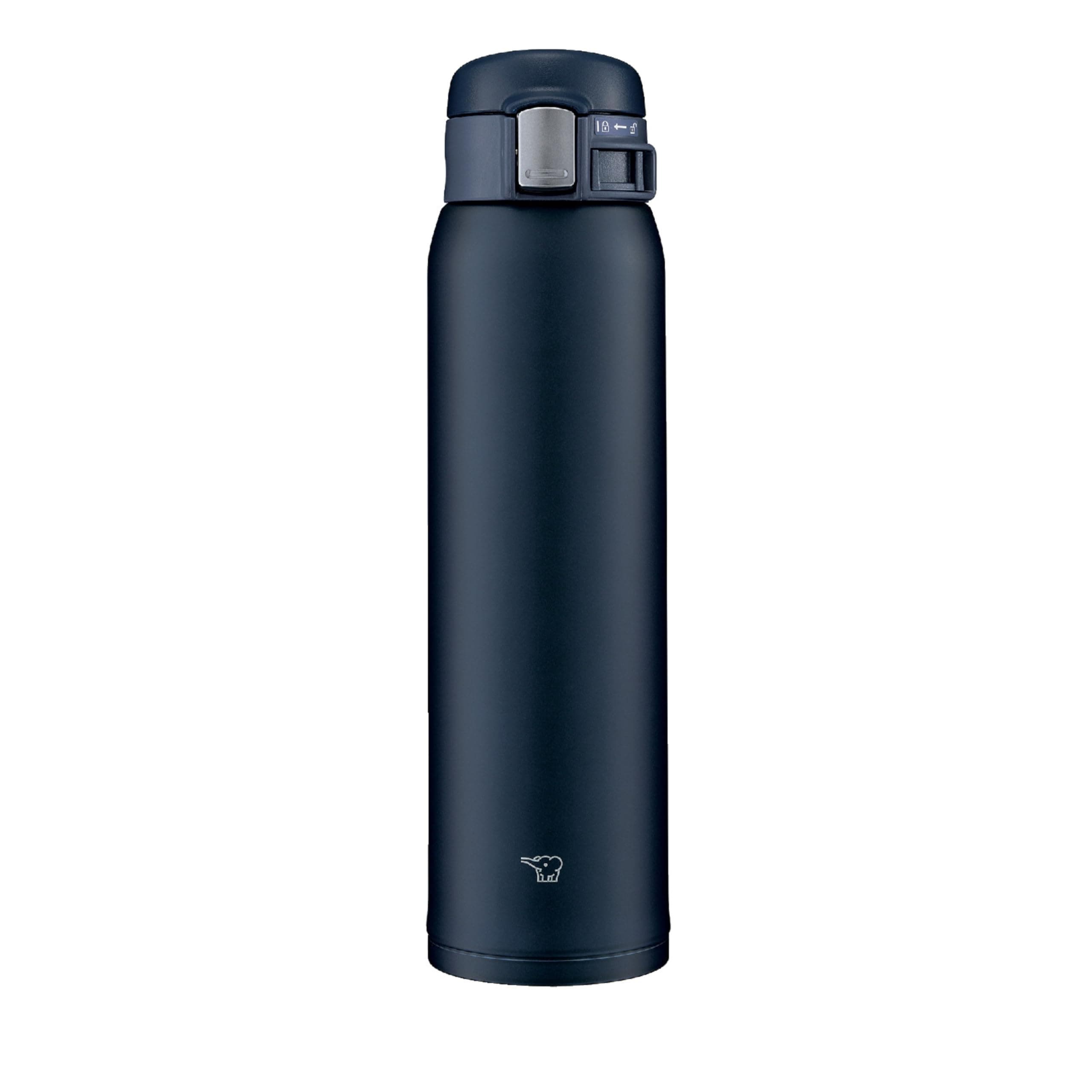 Zojirushi (ZOJIRUSHI) Water bottle direct drinking [One-touch open] Stainless mug 600ml Navy SM-SF60-AD 20.3 Ounces Navy