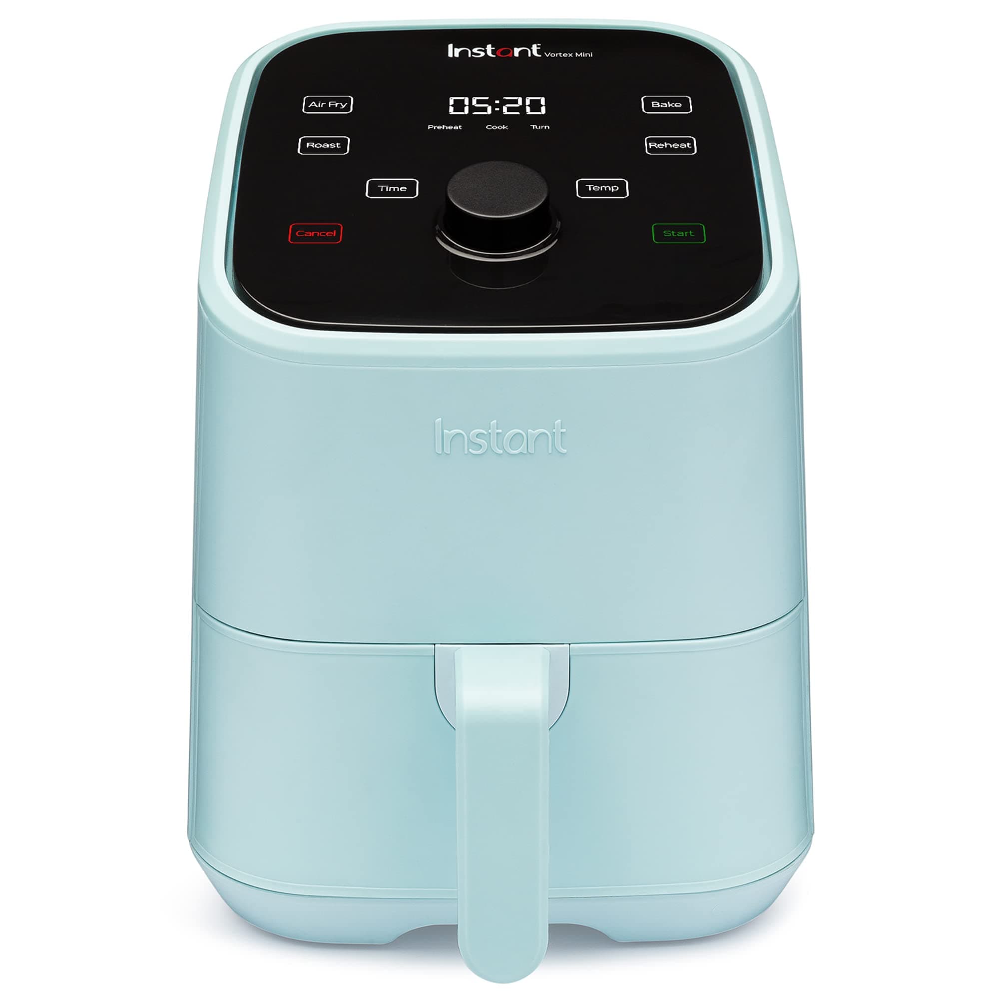 Instant Pot Instant Pot Vortex 2QT Mini Air Fryer,Small Air fryer that Crisps,Reheats, Bakes,Roasts for Quick Easy Meals,Includes over 100 In-App Recipes, is Dishwasher-Safe, from the Makers of Instant Pot, Aqua