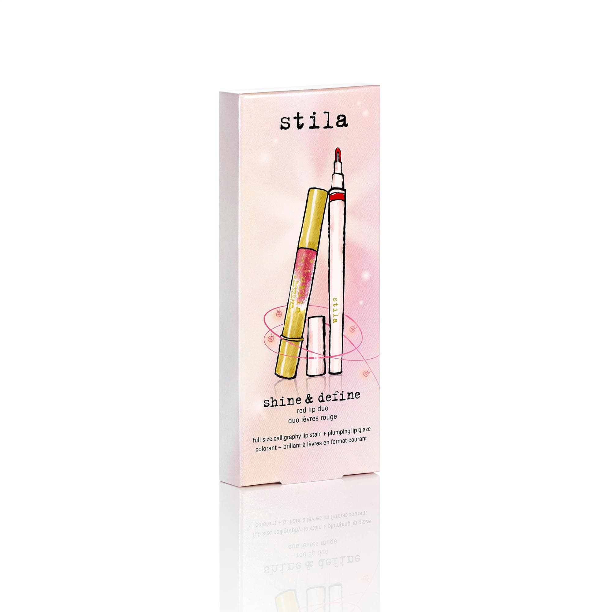 stila Shine & Define Red Lip Duo