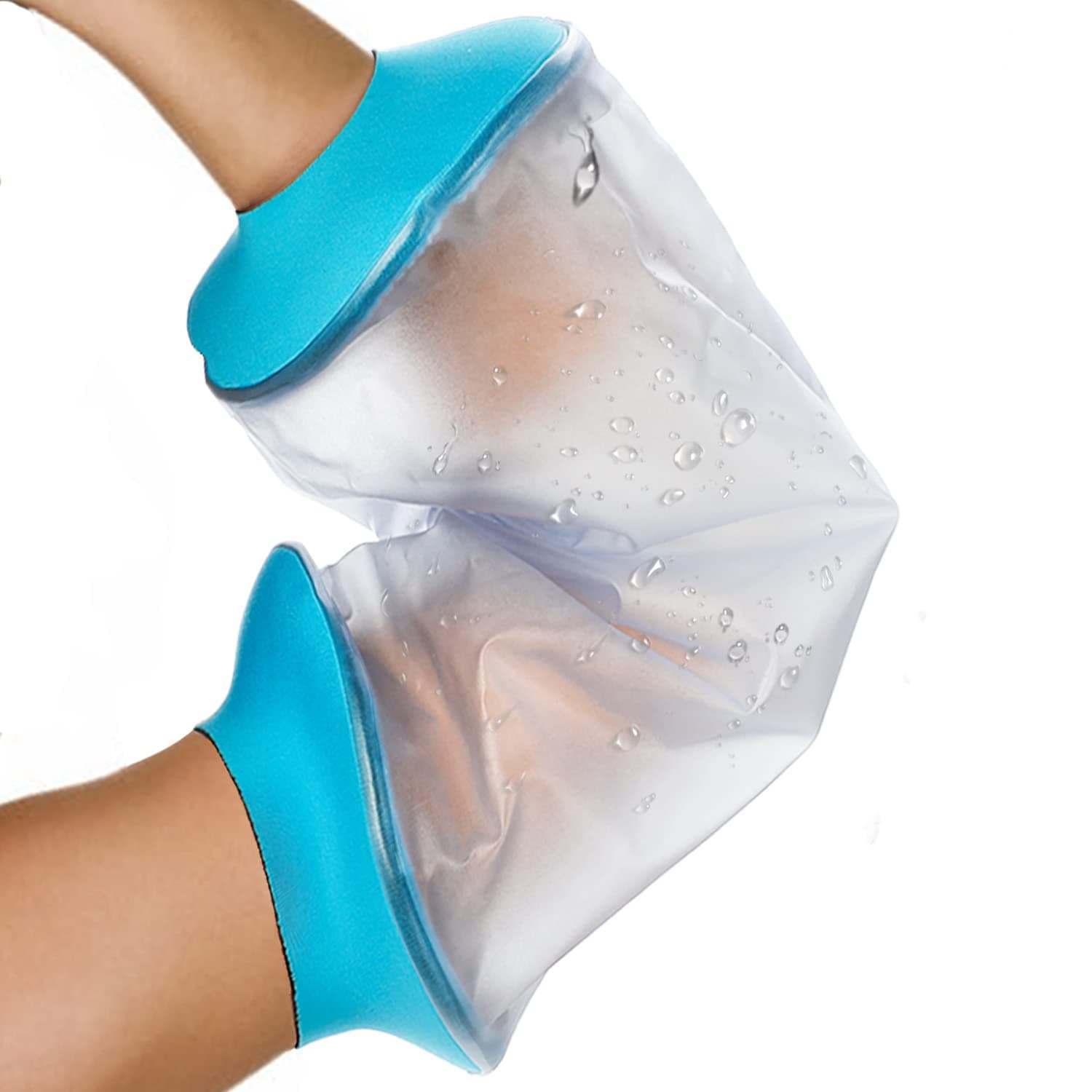 Asunby PICC Line Shower Cover Picc line Sleeve cover for upper Arm Waterproof IV & PICC Line Protetcor for Broken Wound Elbow Reusable showering post Surgery Medium