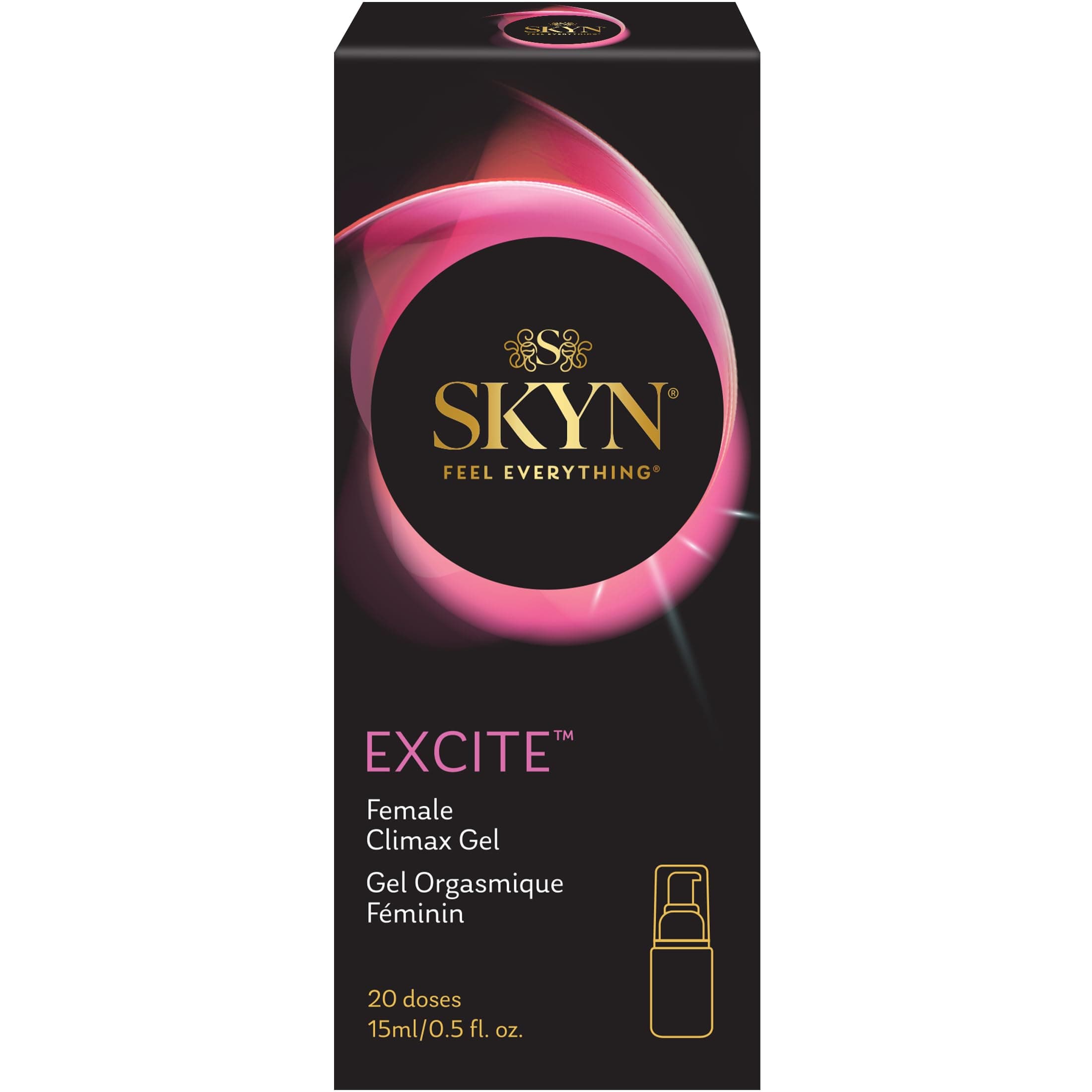 SKYN EXCITE Female Sexual Stimulating Gel, 0.5 Ounce