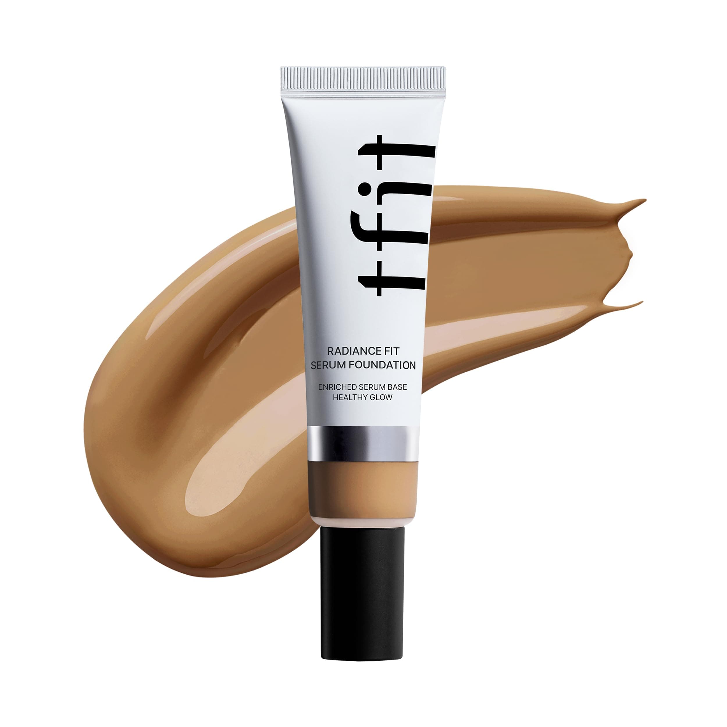 Radiance Fit Serum Foundation - Flawless Coverage, Dewy finish, Long-lasting Waterproof and sweatproof,Lightweight,Creamy Natural,1.05 Oz. (N06 Hazel, 1.05 Oz.) 1.05 Fl Oz (Pack of 1) N06 Hazel