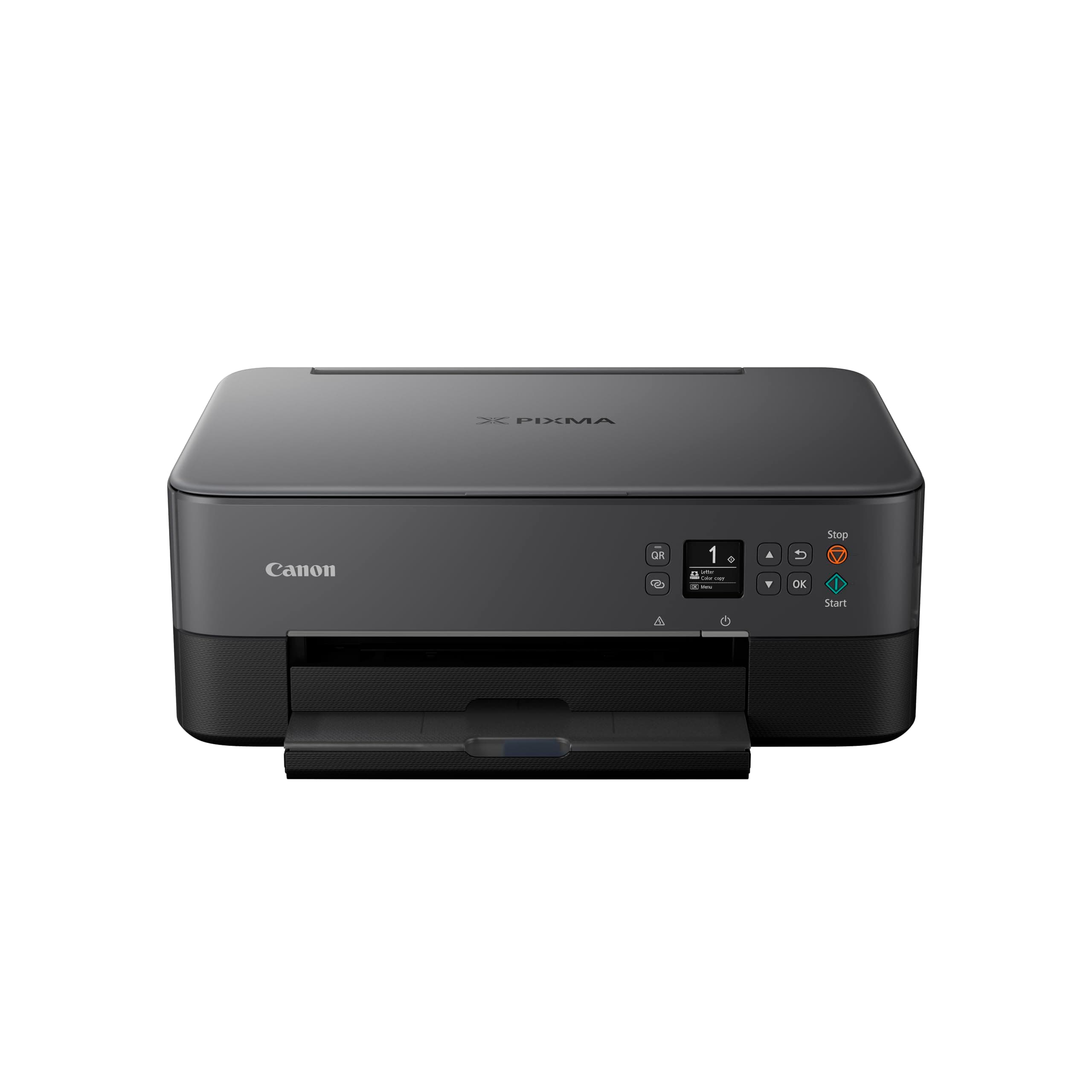 Canon PIXMA TS6420a All-in-One Wireless Inkjet Printer [Print, Copy, Scan], Works with Alexa TS6420a BK -1.44" OLED DISPLAY