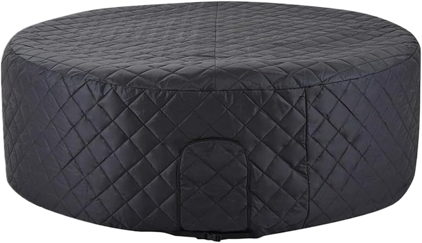 Hot Tub Cover for Outdoor Backyard, Combines Robust 210D Durability with Advanced Thermal Insulation(B(Round D208*H70cm))
