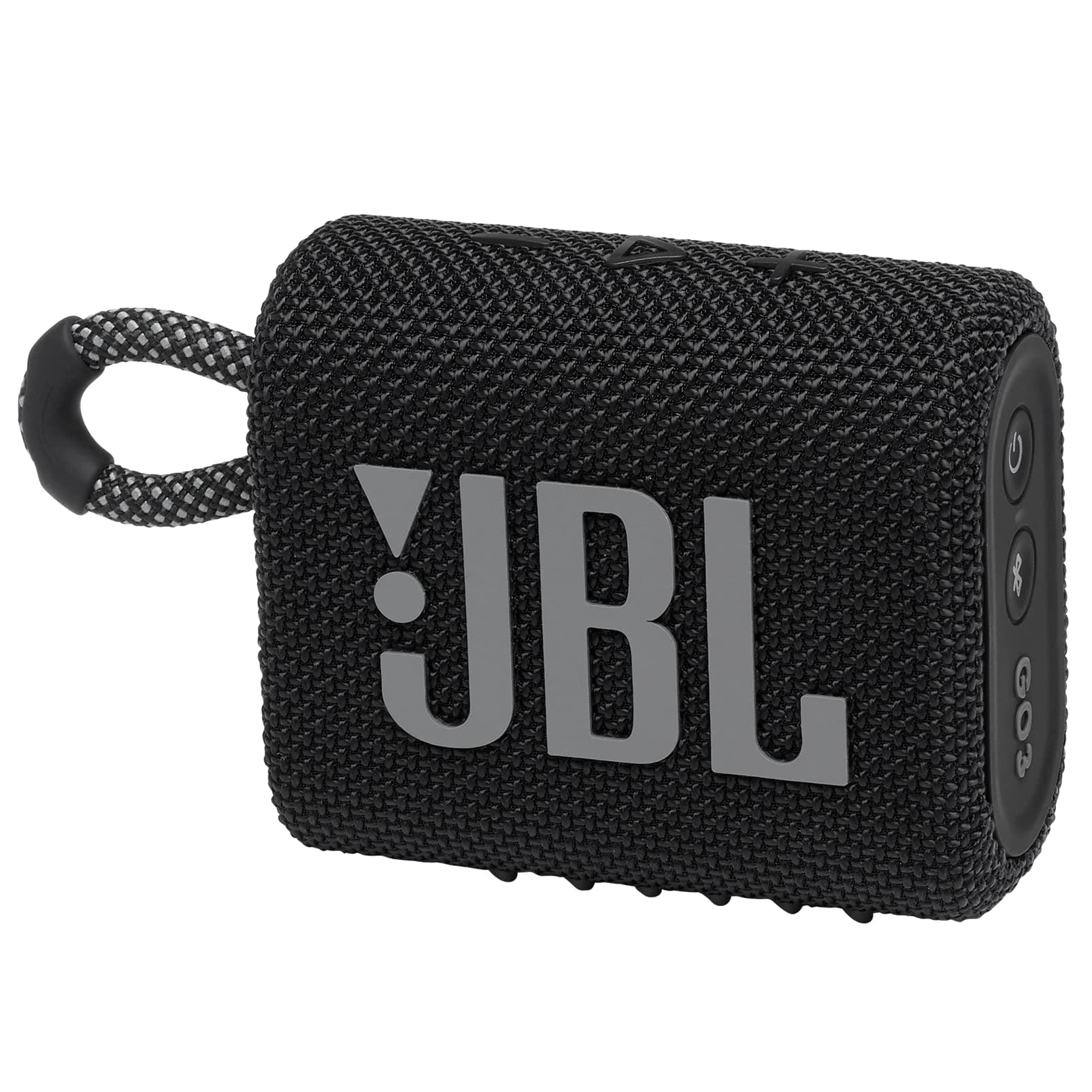 JBL Go 3 - Portable Mini Bluetooth Speaker, big audio and punchy bass, IP67 waterproof and dustproof, 5 hours of playtime, speaker for home, outdoor and travel (Black) GO3 Black