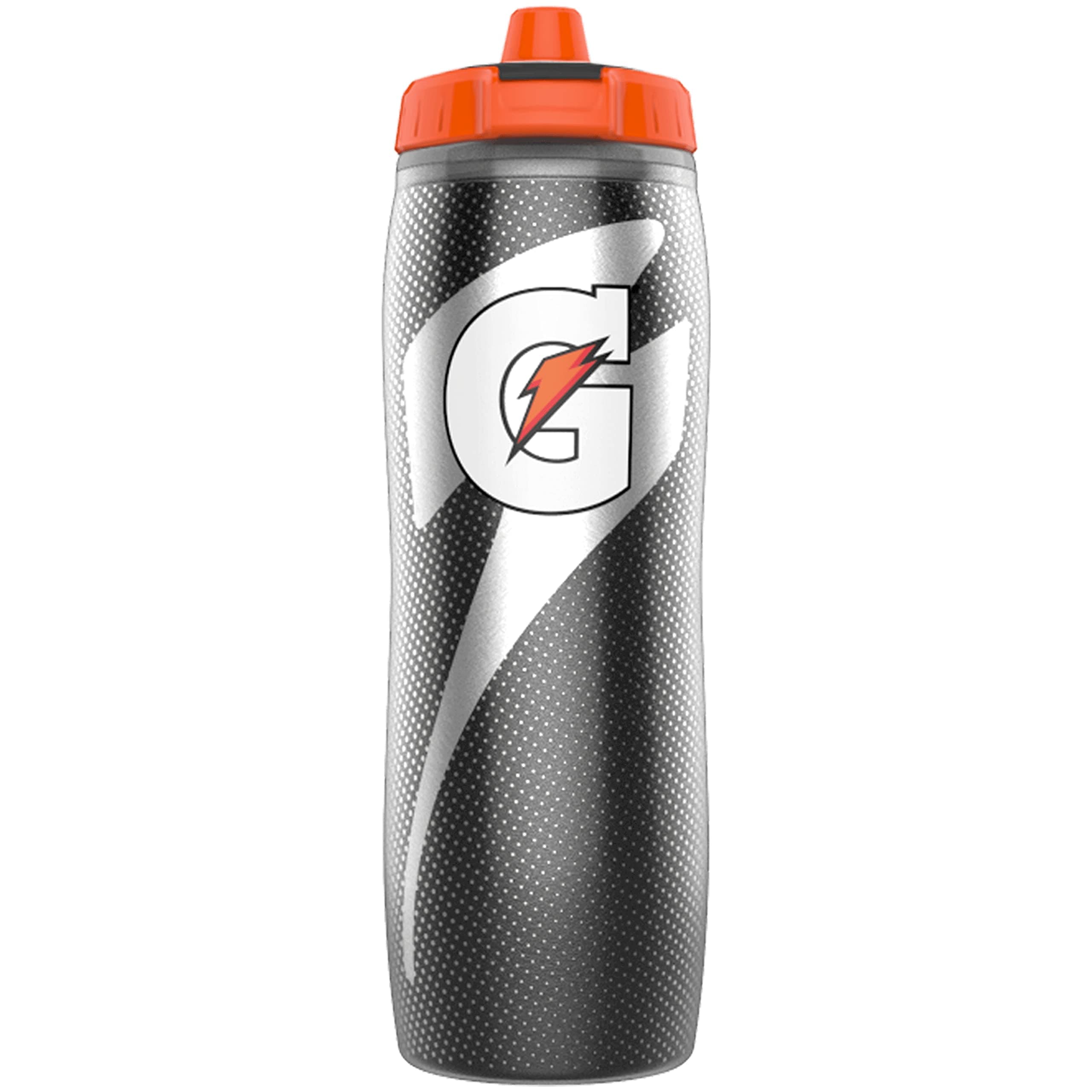 Gatorade Insulated Squeeze Bottle Black 30 Ounces