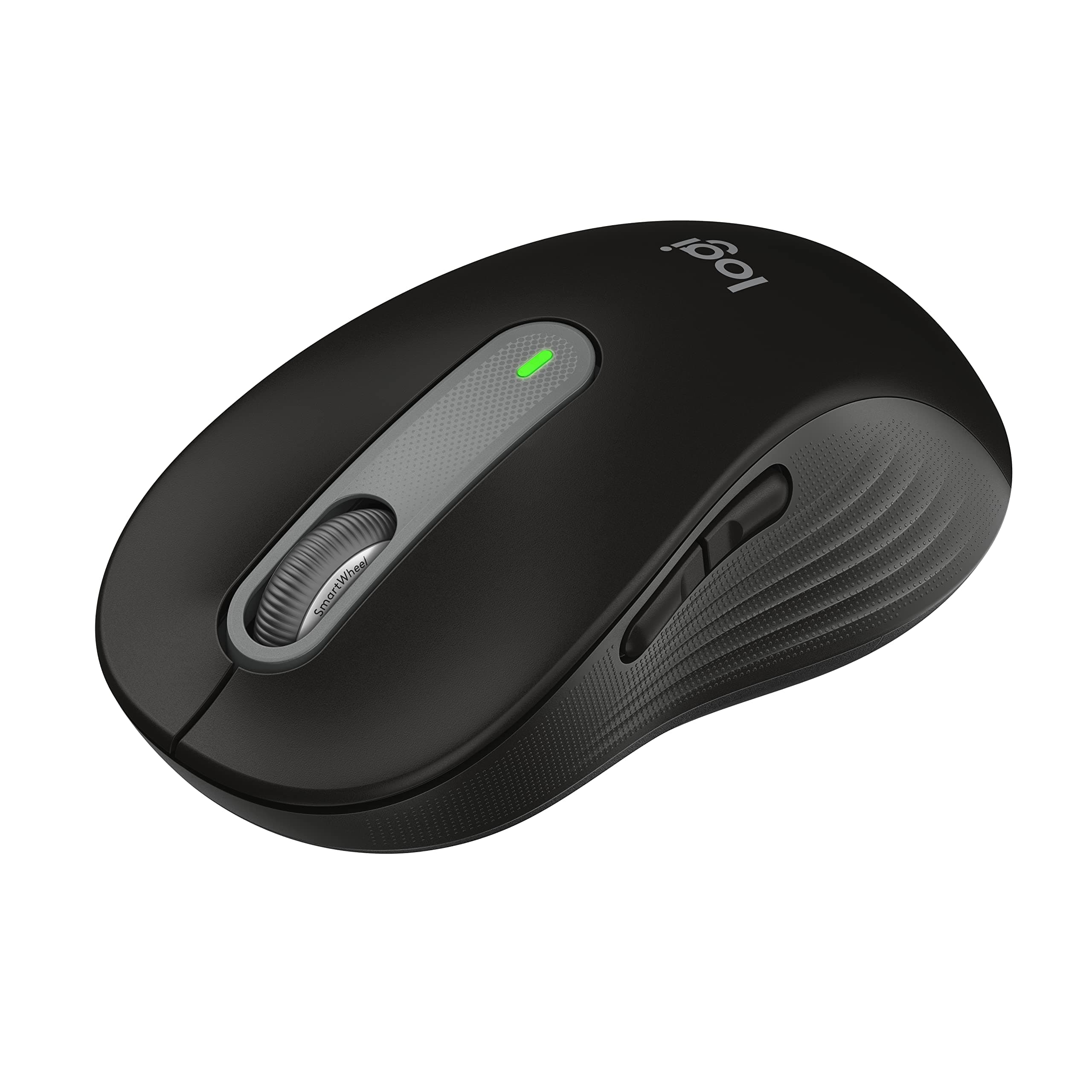 Logitech Wireless Mouse Signature M650 - Small to Medium Sized Hands, Right Handed, 2-Year Battery, Silent Clicks, Customizable Buttons, Bluetooth, PC/Mac?Chromebook - Black Black Small-Medium Size | Right Handed