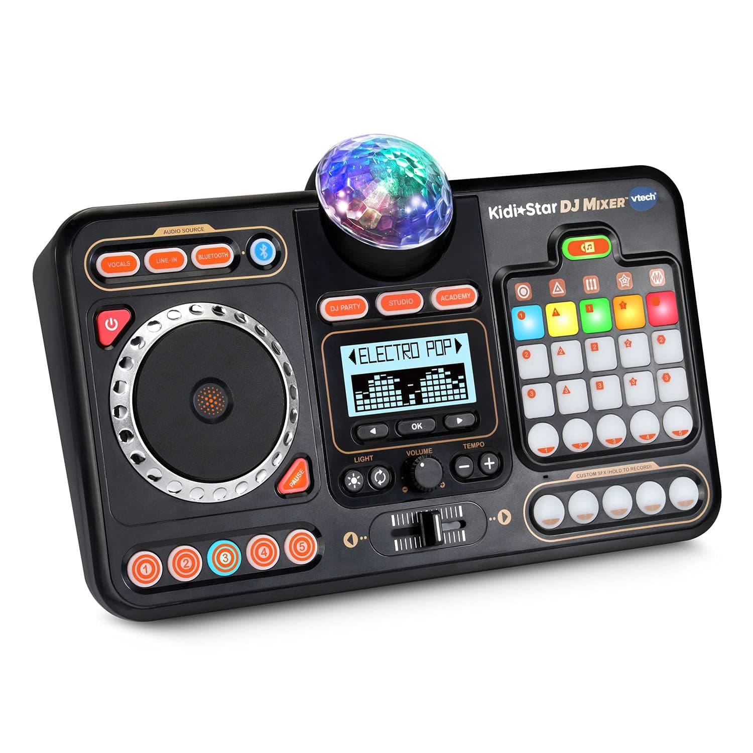 VTech Kidi Star DJ Mixer Black