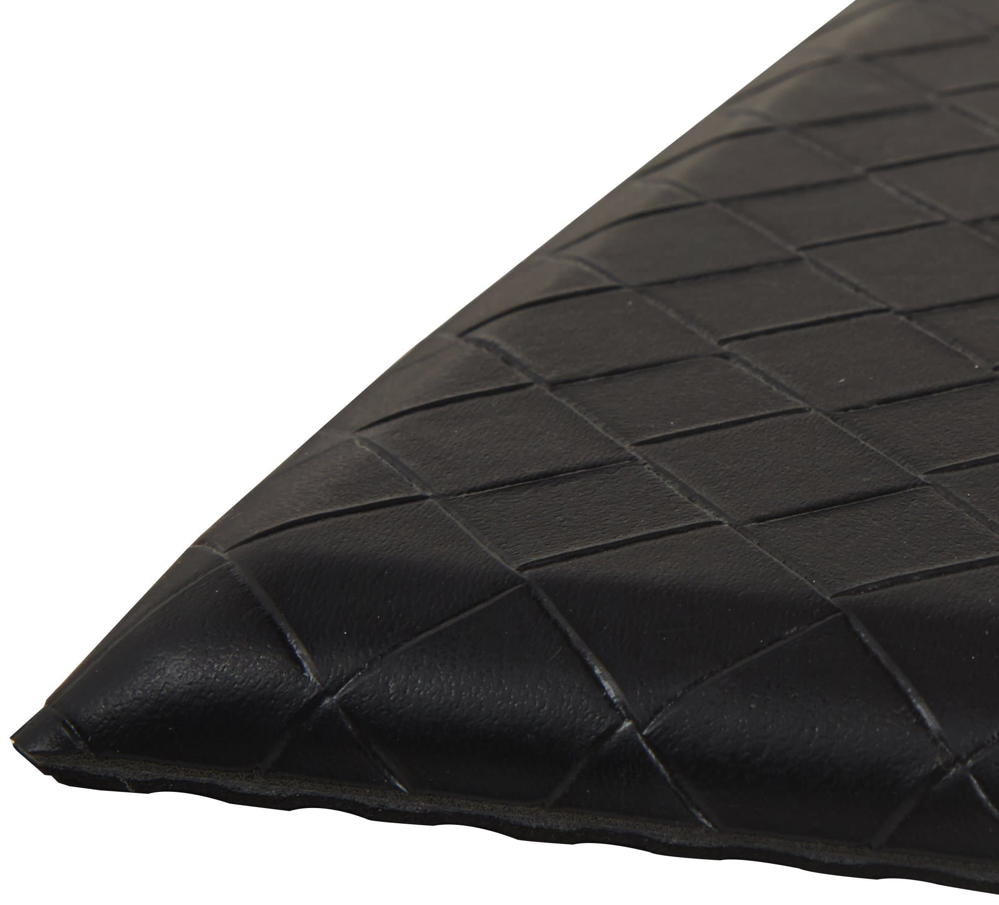 Amazon Basics Anti-Fatigue Standing Mat, Non-Slip, Comfort Mat for Home and Office, 20W x 36L x 0.6Th in, Black, 1-Pack Black 1-Pack Mat
