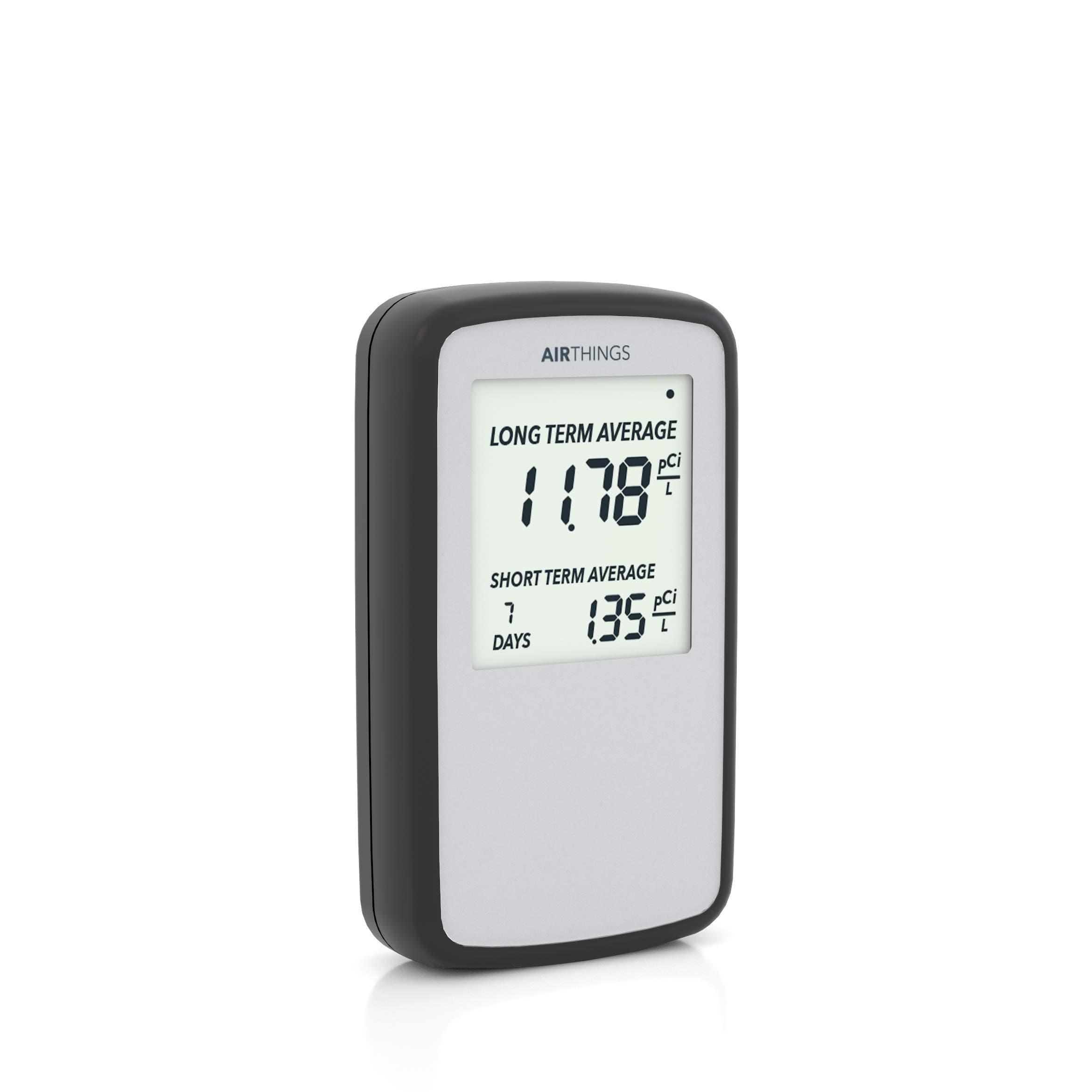 Airthings Corentium Home Radon Detector 223 Portable, Lightweight, Easy-to-Use, (3) AAA Battery Operated, USA Version, pCi/L Original