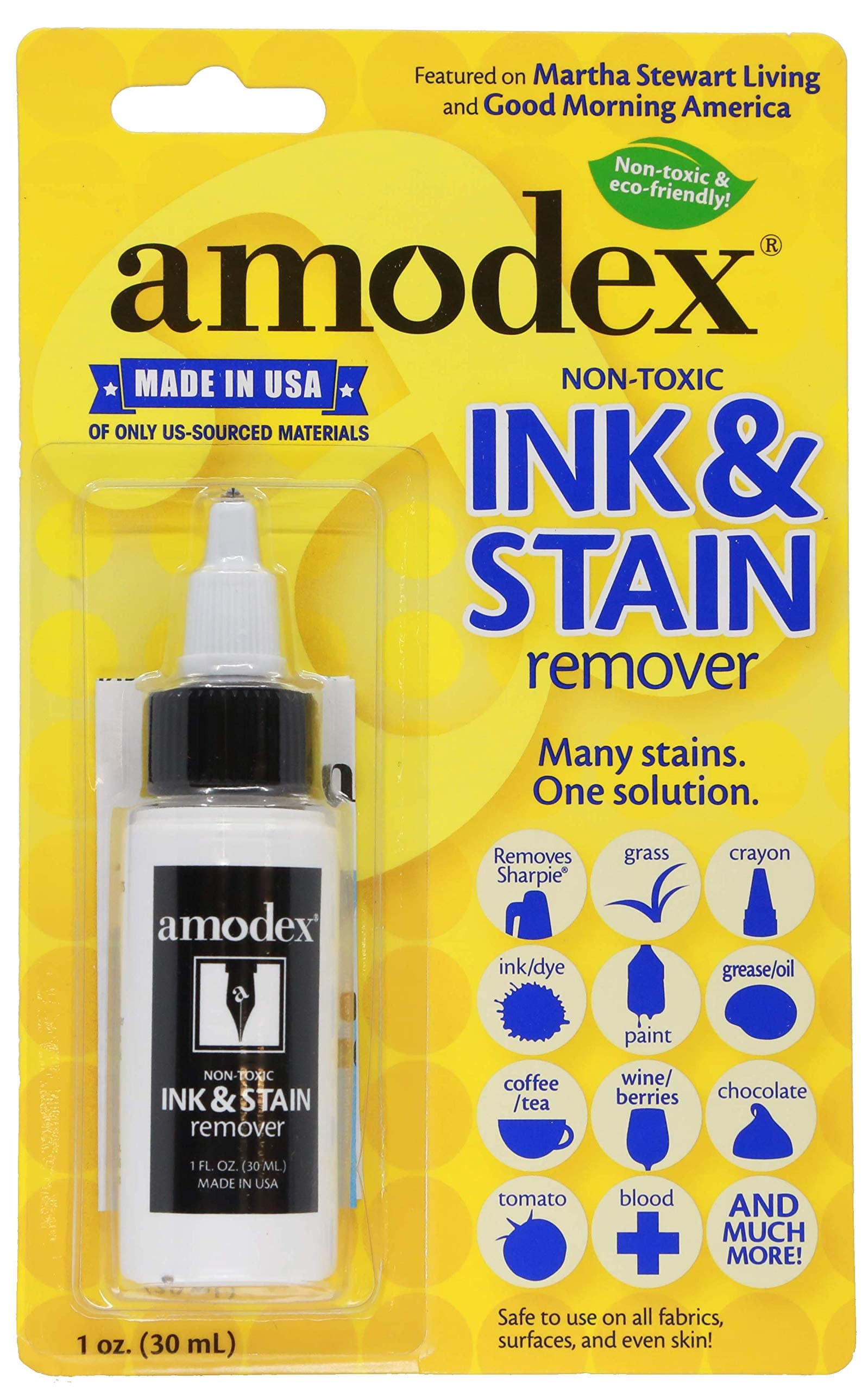 Amodex Ink & Stain Remover 1oz Bottle 1 Fl Oz (Pack of 1)