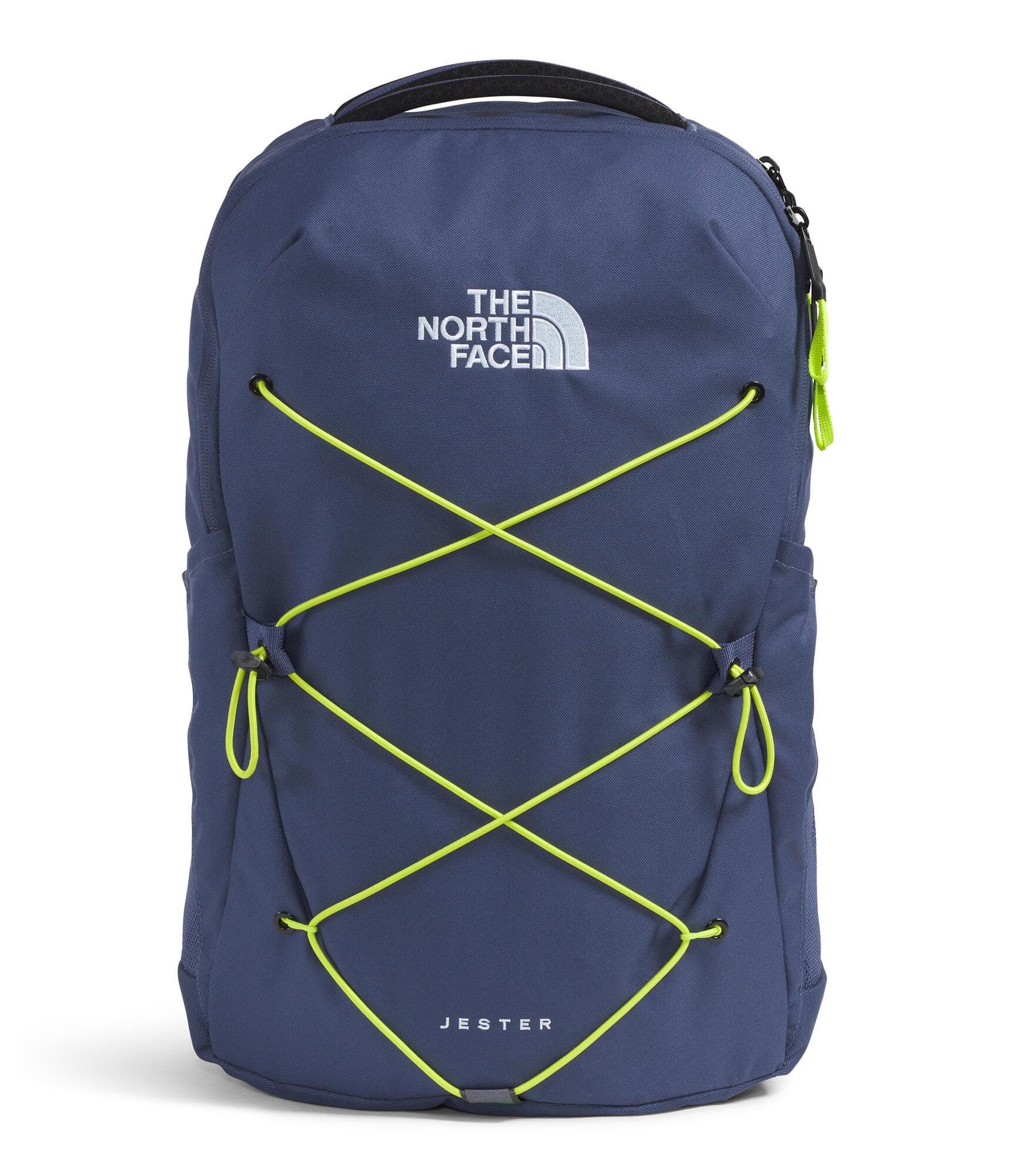 THE NORTH FACE Jester Everyday Laptop Backpack | Commuter Daypack with Water Repellent Finish, 16" Laptop Sleeve, Huge Main Compartment, Lunar Blue/Fizz Lime, One Size One Size Lunar Blue/Fizz Lime
