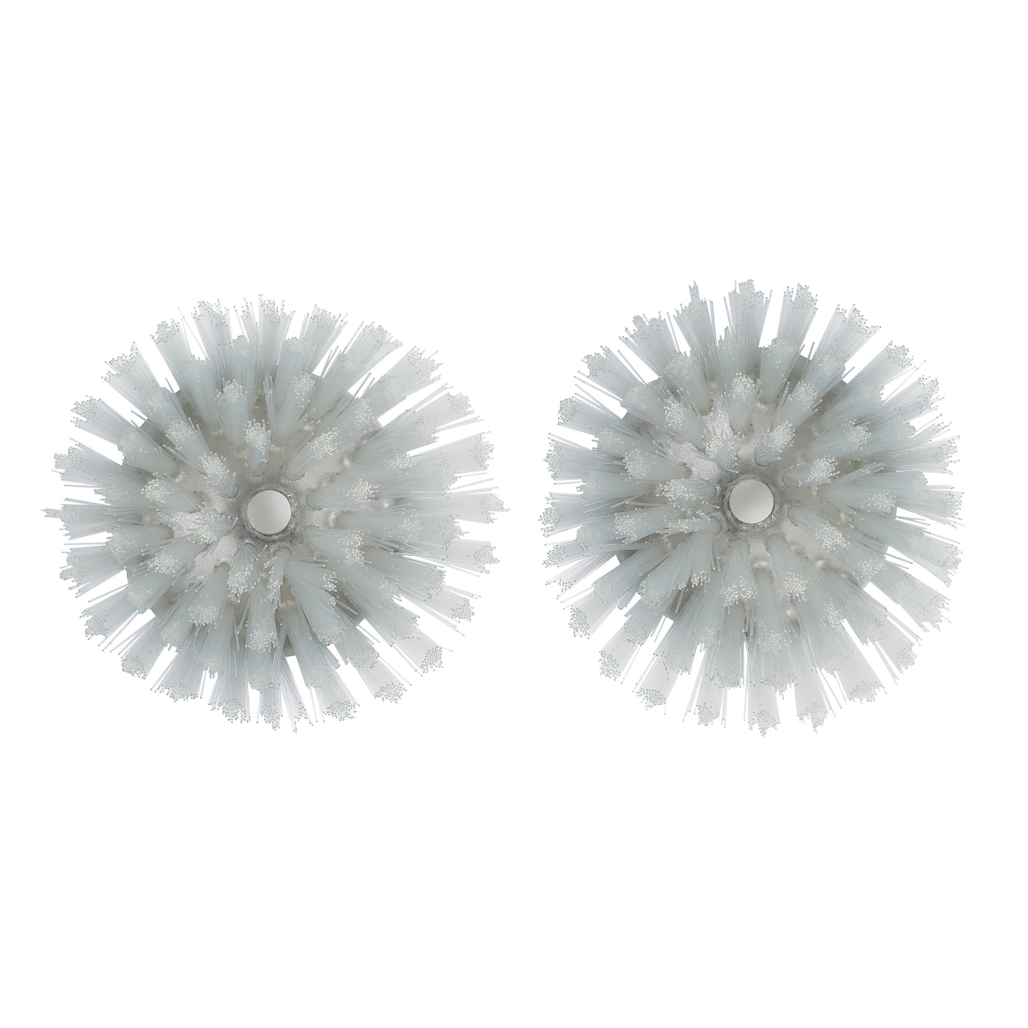 OXO Steel Soap Dispensing Palm Brush Refills, 2-Pack 2 Count (Pack of 1) Brush Refiills