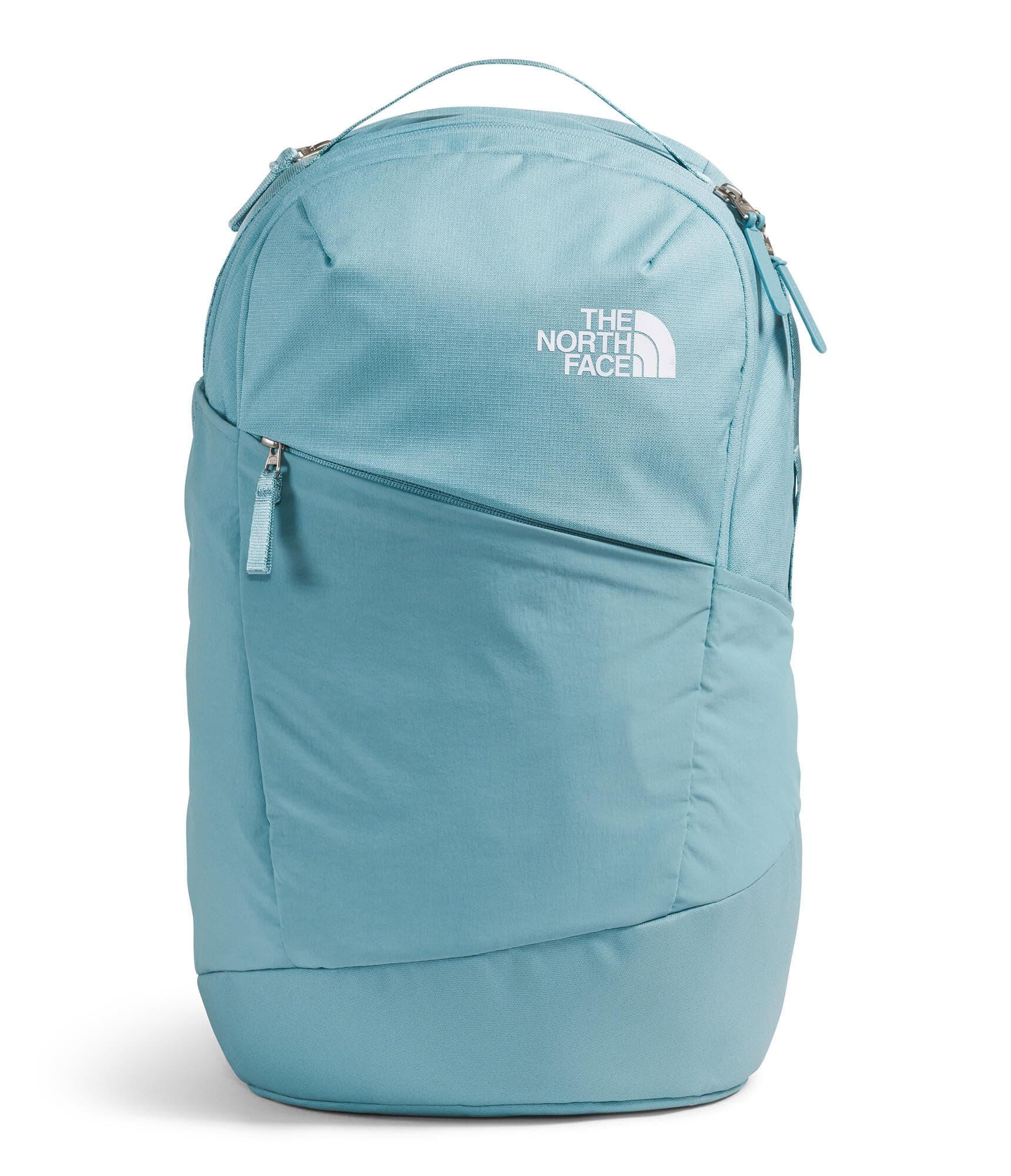 THE NORTH FACE Women's Isabella 3.0 Backpack | Everyday Travel Bag with 16" Laptop Sleeve, Water-Repellent Finish, Women-Specific Fit, Blue Eclipse Light Heather/TNF White, One Size One Size Blue Eclipse Light Heather/Tnf White
