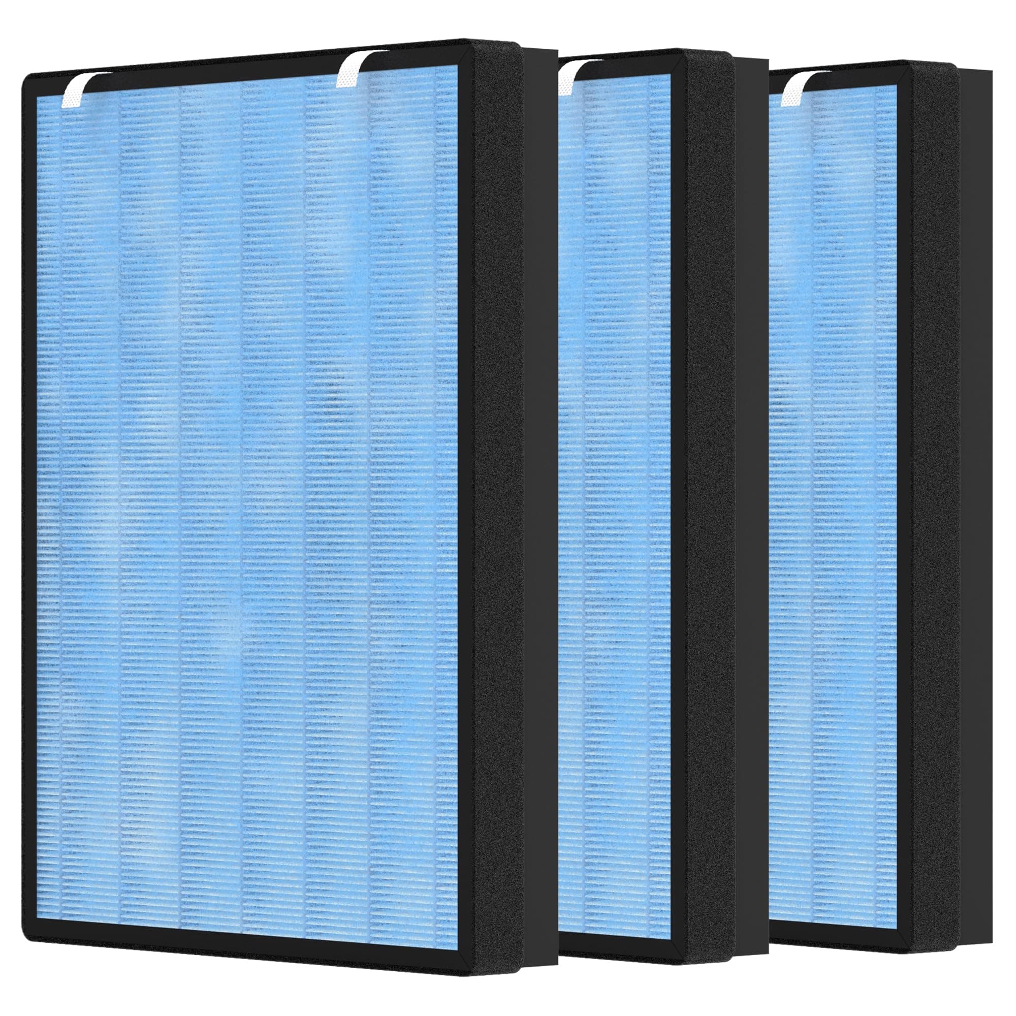 3 Packs HSP002 Replacement Filter Compatible with HSP002 Smart Purifier 2.0 for Home, Large Room - HSP002