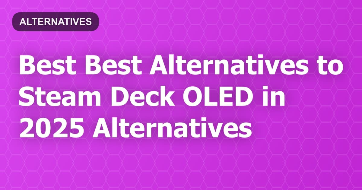 Best Alternatives to Steam Deck OLED in 2026