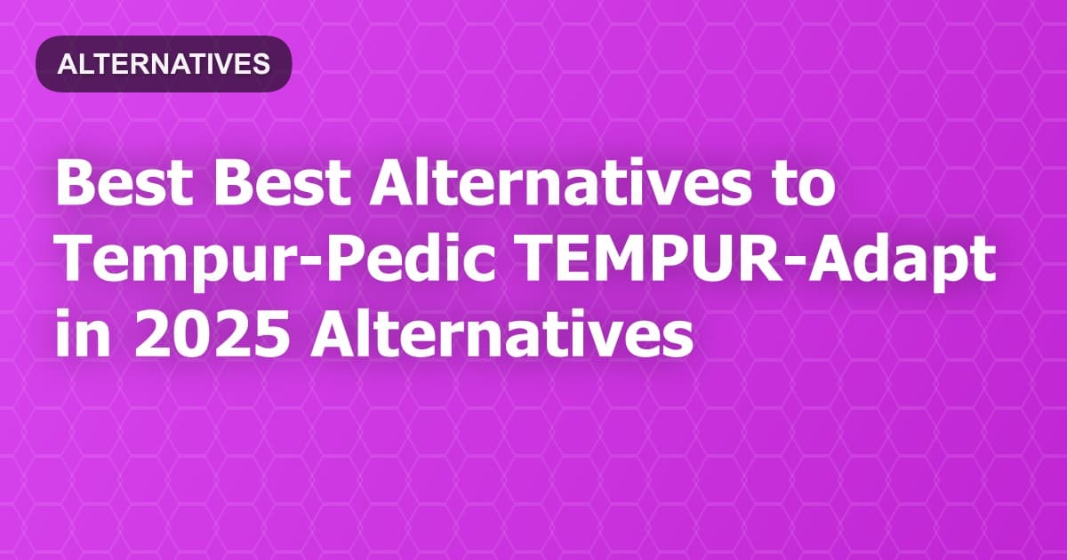 Best Alternatives to Tempur-Pedic TEMPUR-Adapt in 2026