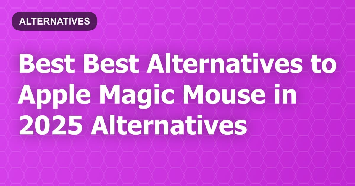 Best Alternatives to Apple Magic Mouse in 2026