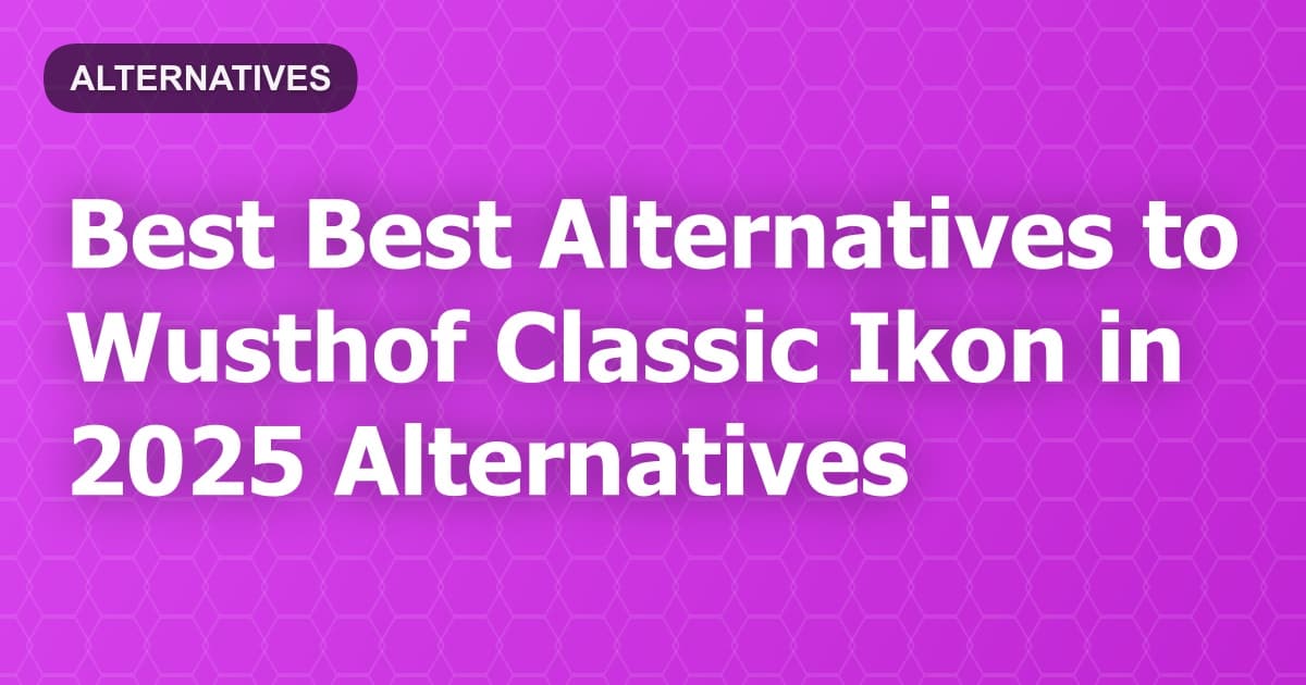 Best Alternatives to Wusthof Classic Ikon in 2026