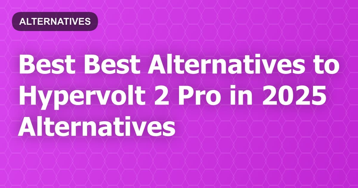 Best Alternatives to Hypervolt 2 Pro in 2026