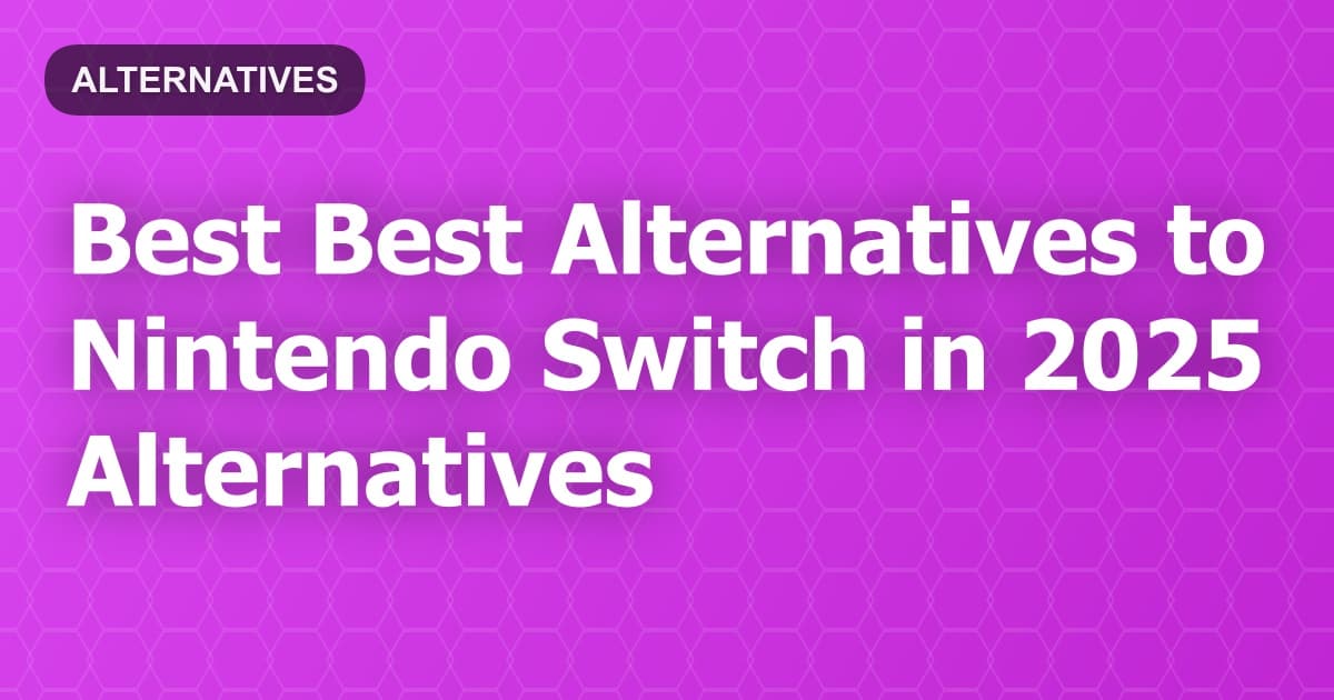 Best Alternatives to Nintendo Switch in 2026
