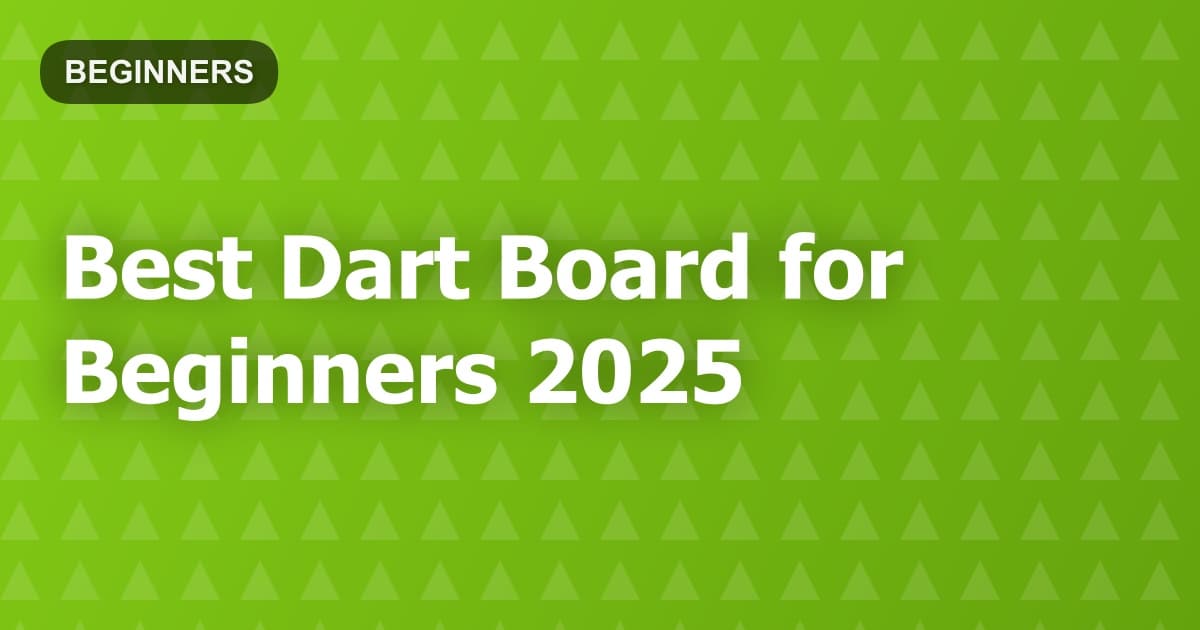 Best Dart Board for Beginners 2025