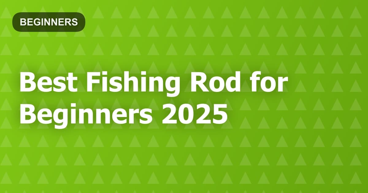 Best Fishing Rod for Beginners 2025