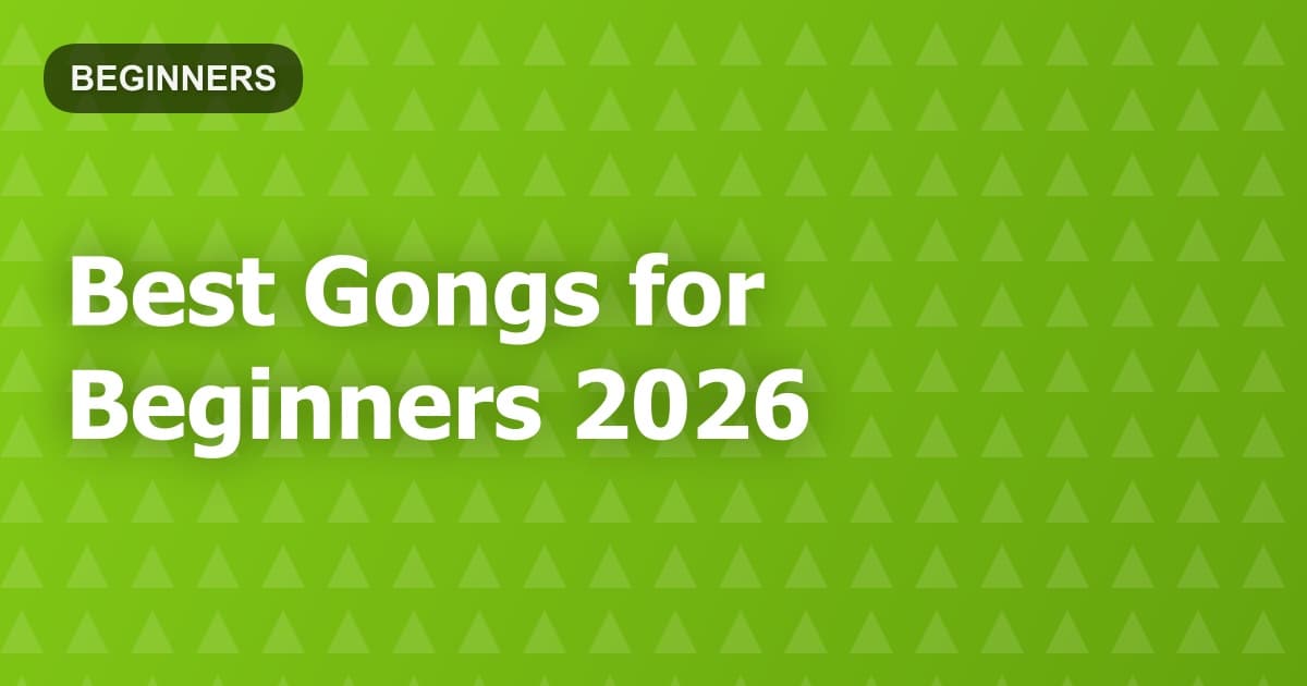 Best Gongs for Beginners 2026