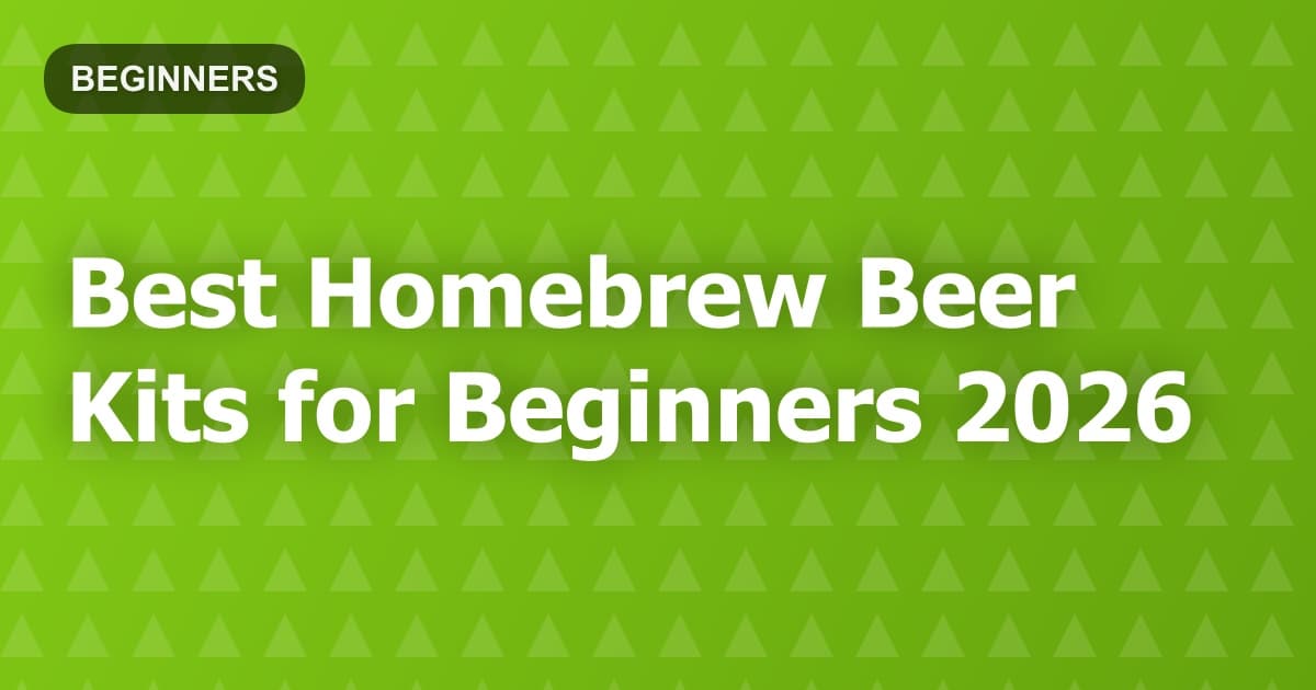 Best Homebrew Beer Kits for Beginners 2026