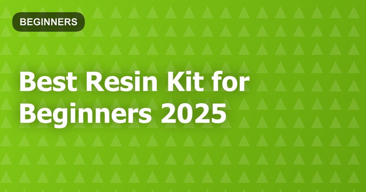 Best Resin Kit for Beginners 2025