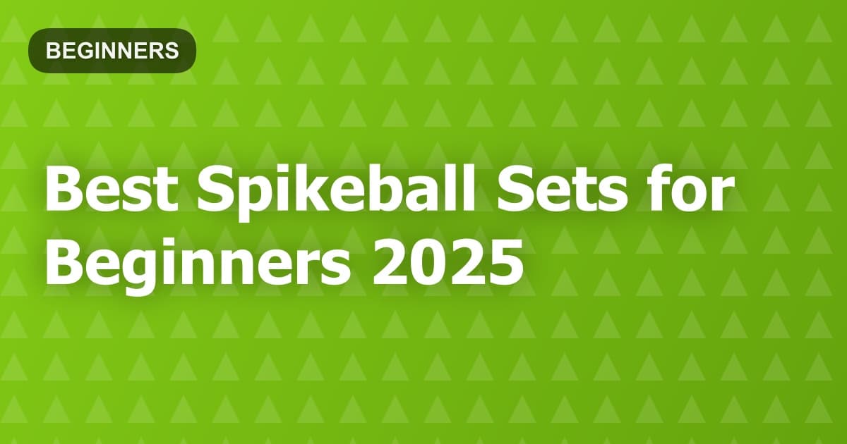 Best Spikeball Sets for Beginners 2025