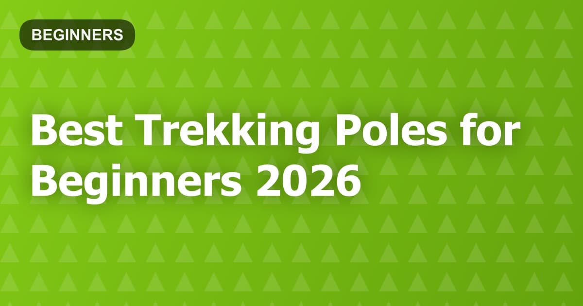 Best Trekking Poles for Beginners 2026