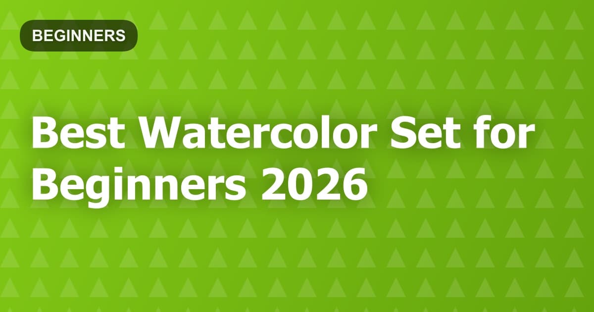 Best Watercolor Set for Beginners 2026